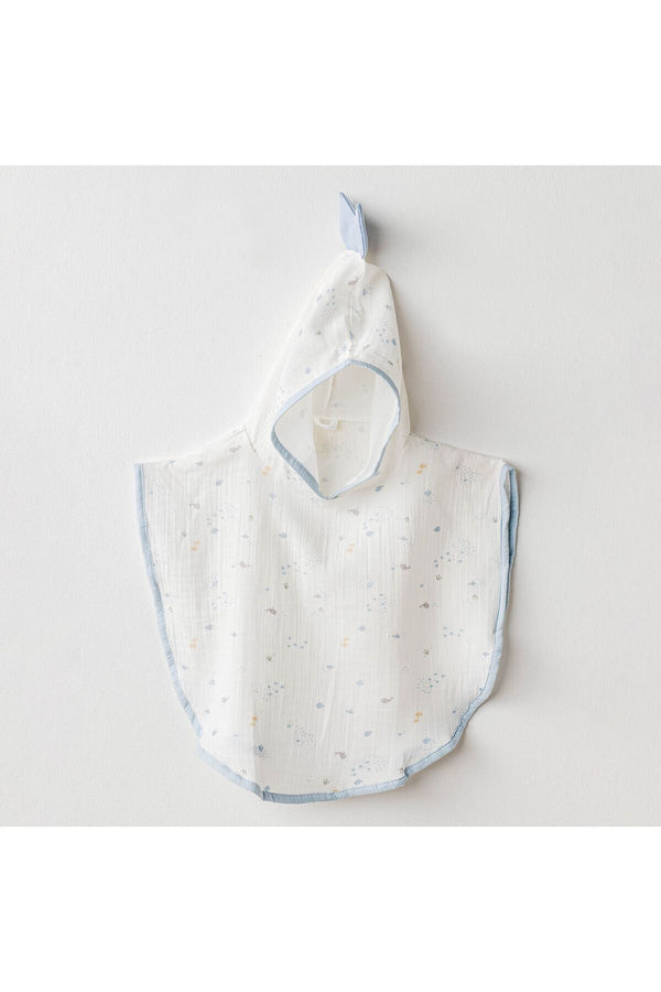 Andy Wawa Bebek Muslin Beyaz Panço AC25612