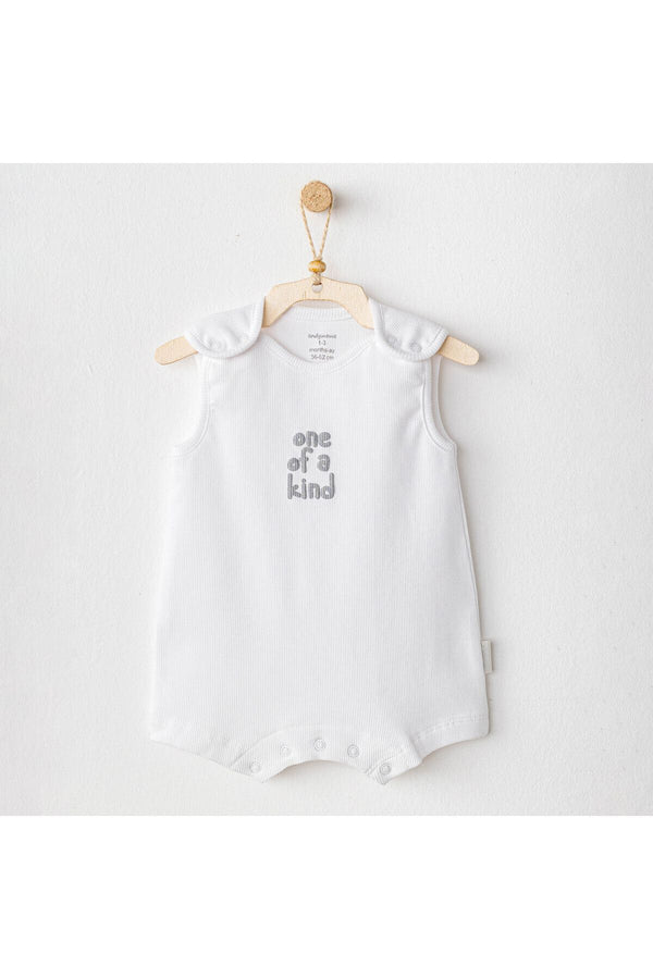 Andy Wawa Bebek Romper Basic Beyaz Tulum AC25895