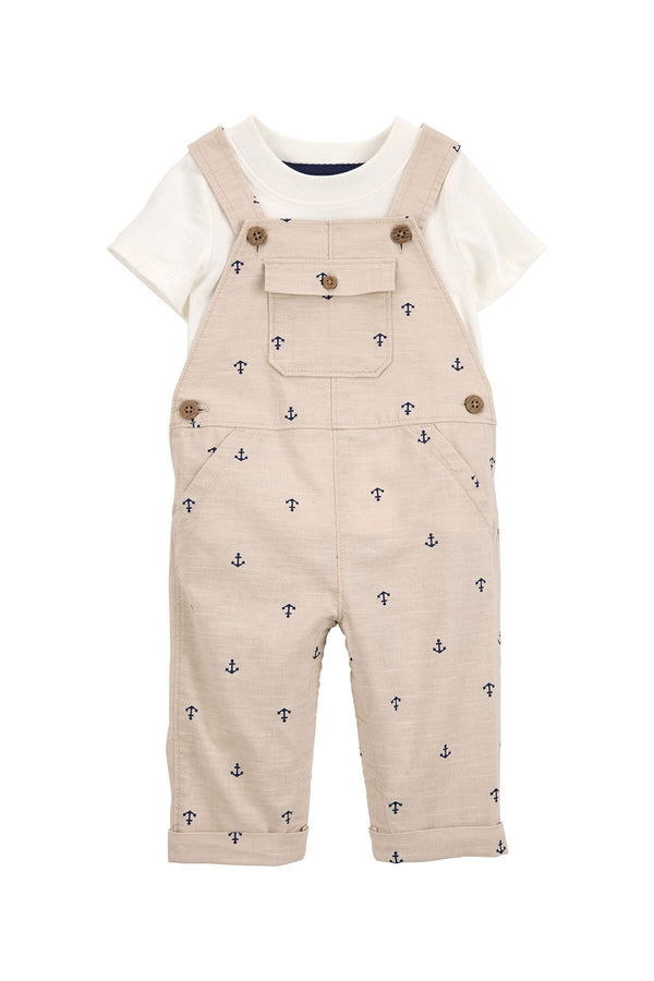 Carter's Erkek Bebek Salopet Set 2'li Paket 1S428510