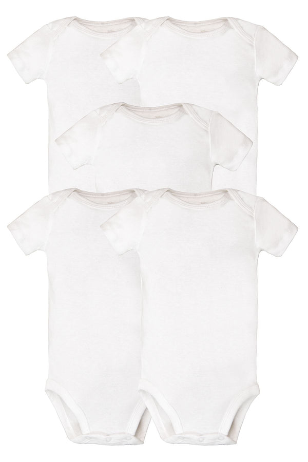 Carters Layette Bebek 5'li Beyaz Body Set 1L930510B