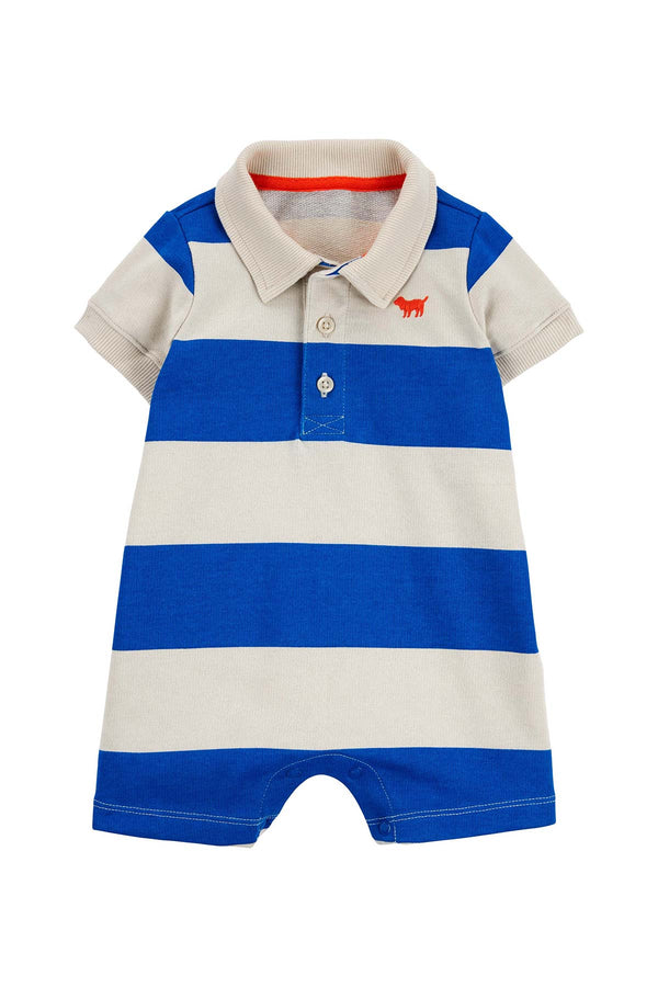 Carters Renkli Erkek Bebek Kısa Tulum 1Q489710R