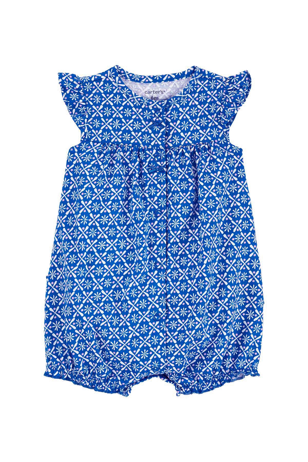 Carters Renkli Kız Bebek Kısa Tulum 1Q496510R
