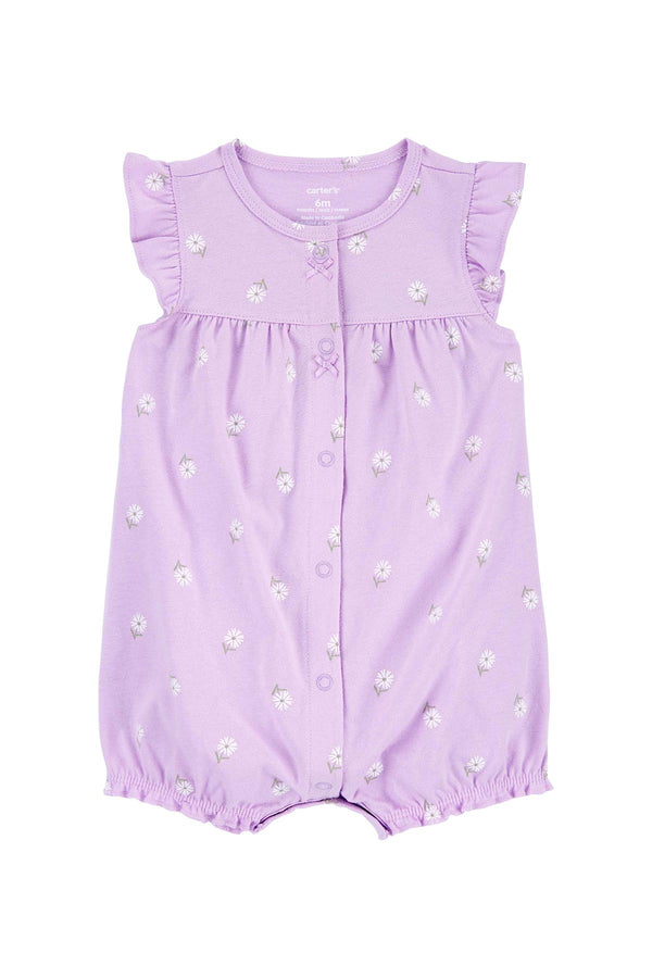 Carters Renkli Kız Bebek Kısa Tulum 1Q497510R