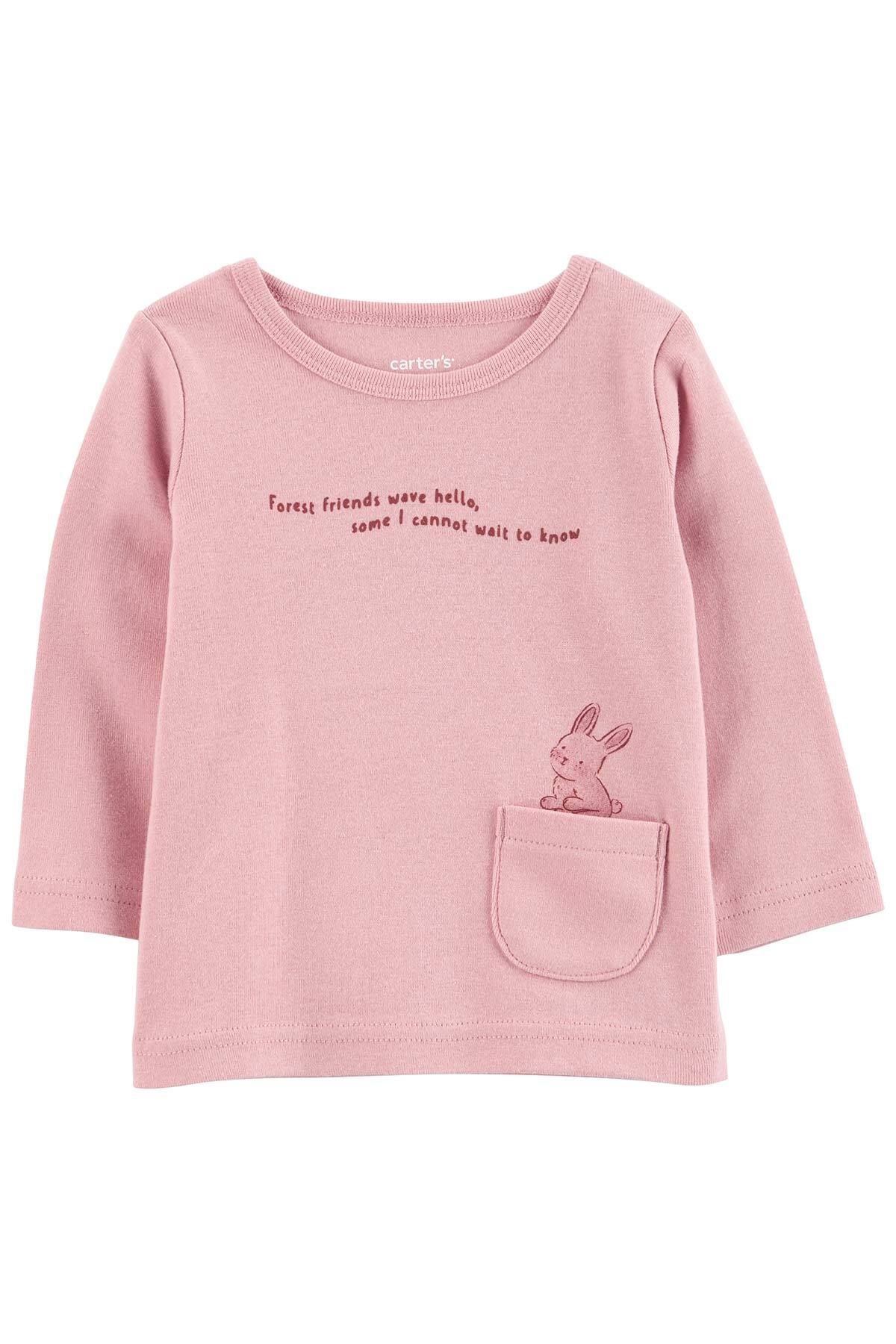 Carters Renkli Layette Kız Bebek Body Pantolon Set 3'lü Paket 1R549710R
