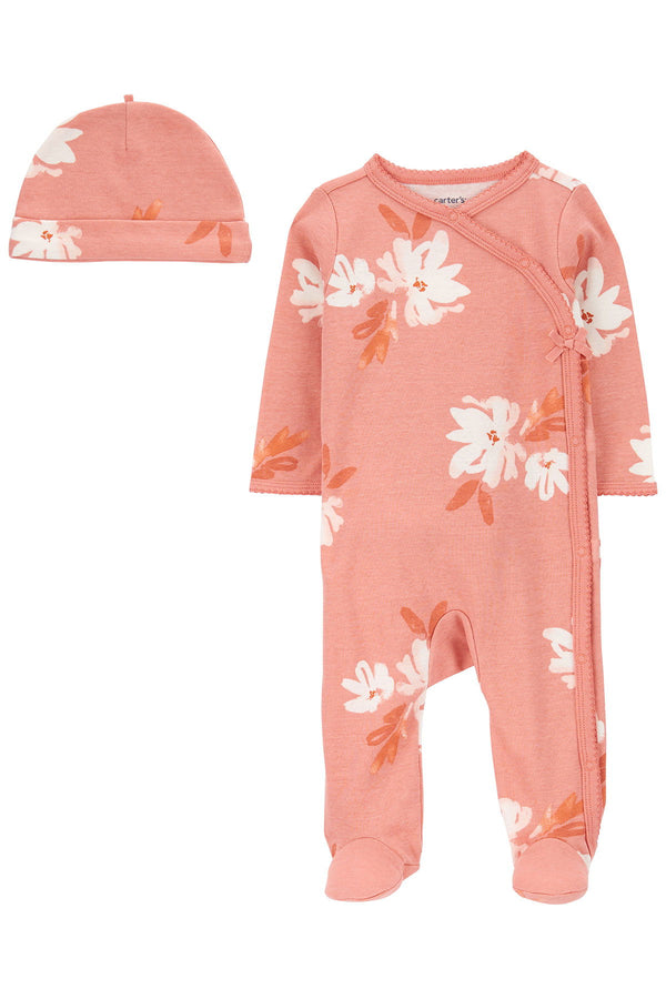 Carters Renkli Layette Kız Bebek Uyku Tulumu 1P601610R