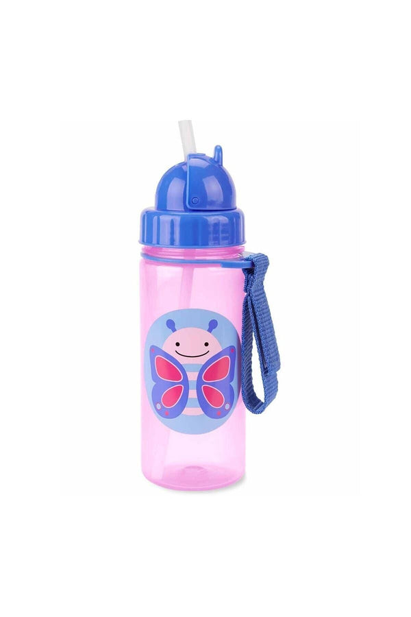 Carters Skip Hop Kelebek 384 ml Pembe Pipetli Suluk