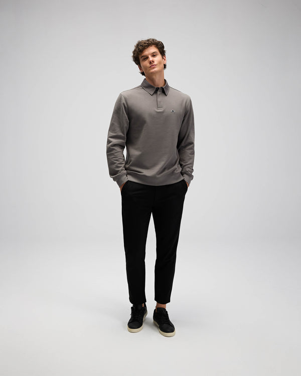 ELLESSE Erkek Antrasit Polo Sweatshirt EM607ANT