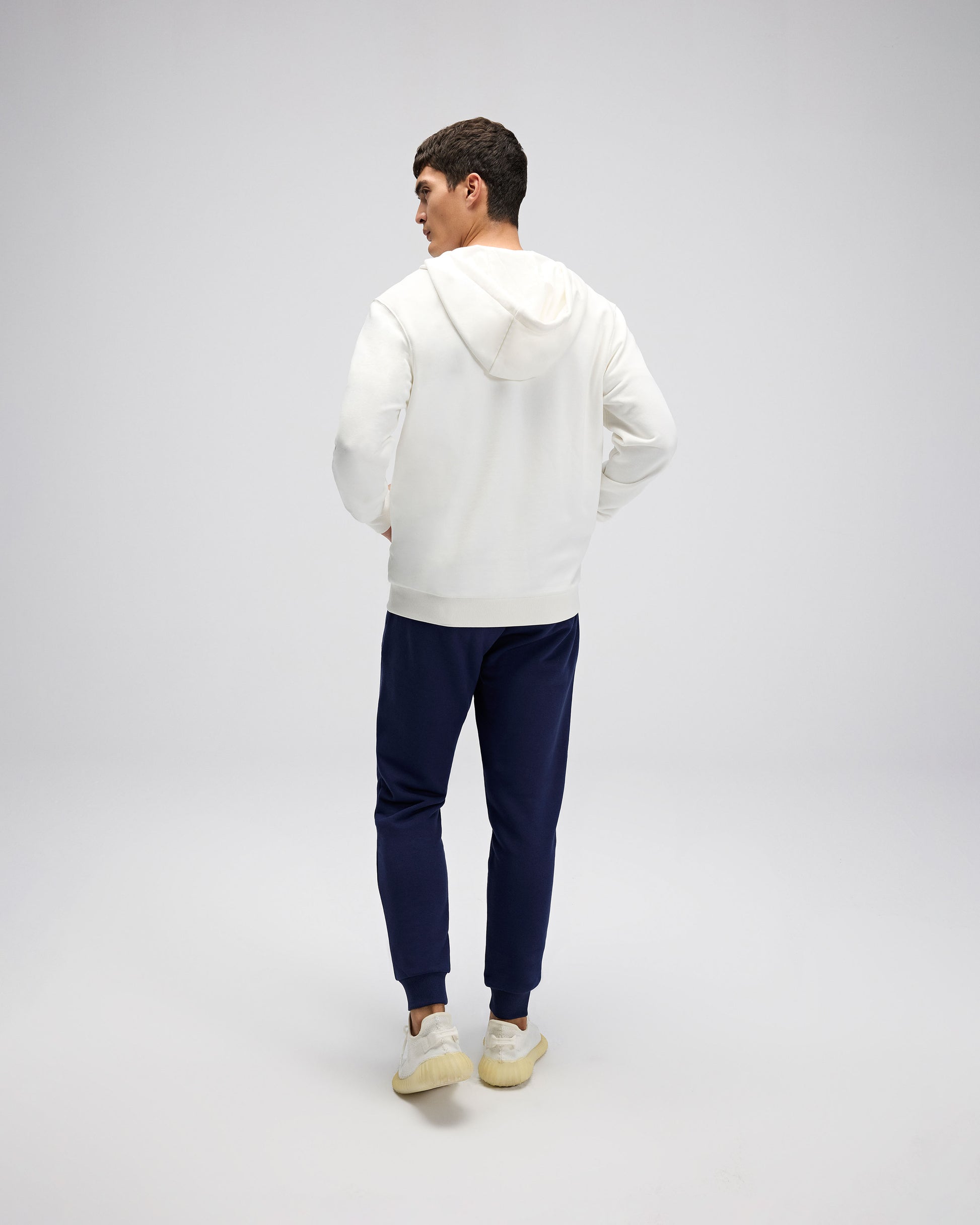 ELLESSE Erkek Beyaz Kapüşonlu Sweat EM581OF