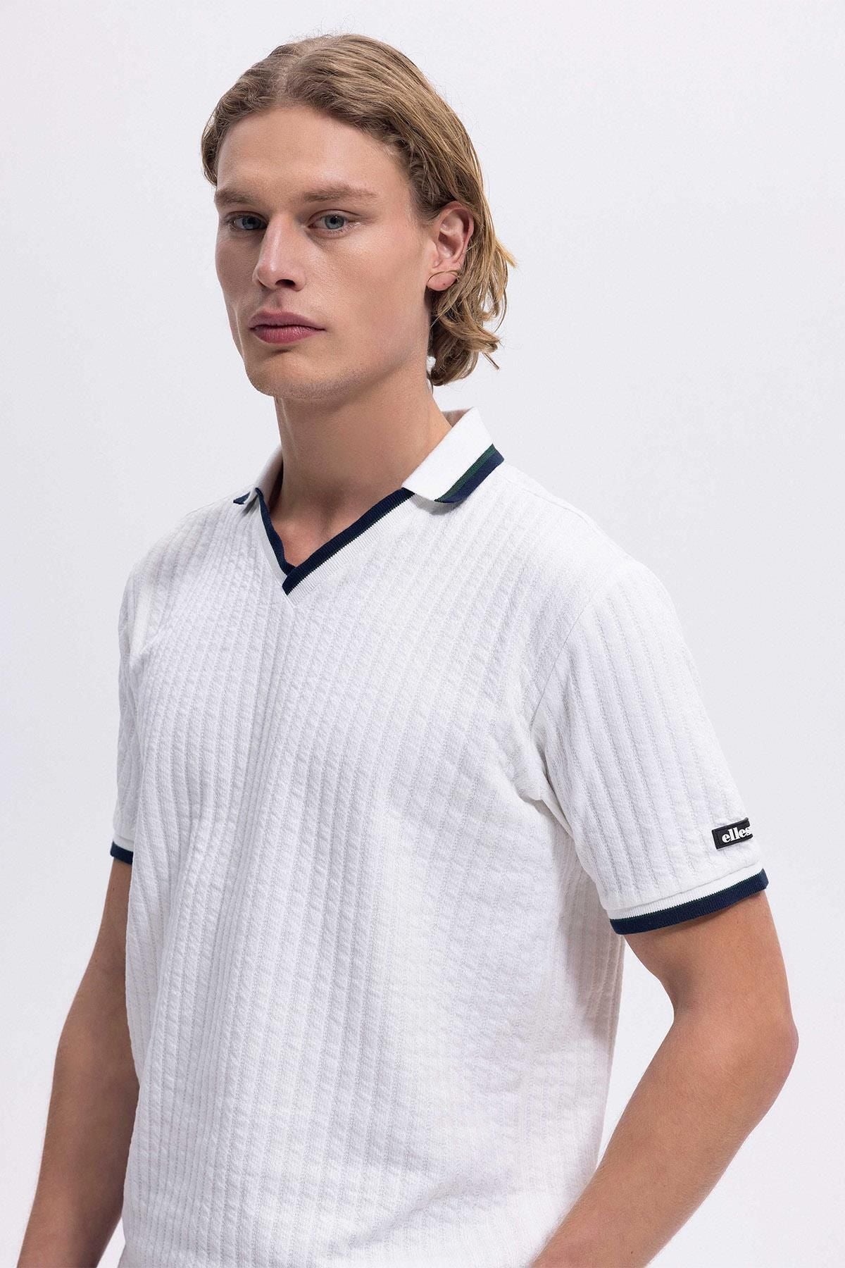 Ellesse Erkek Beyaz Polo Tişört EM491OF