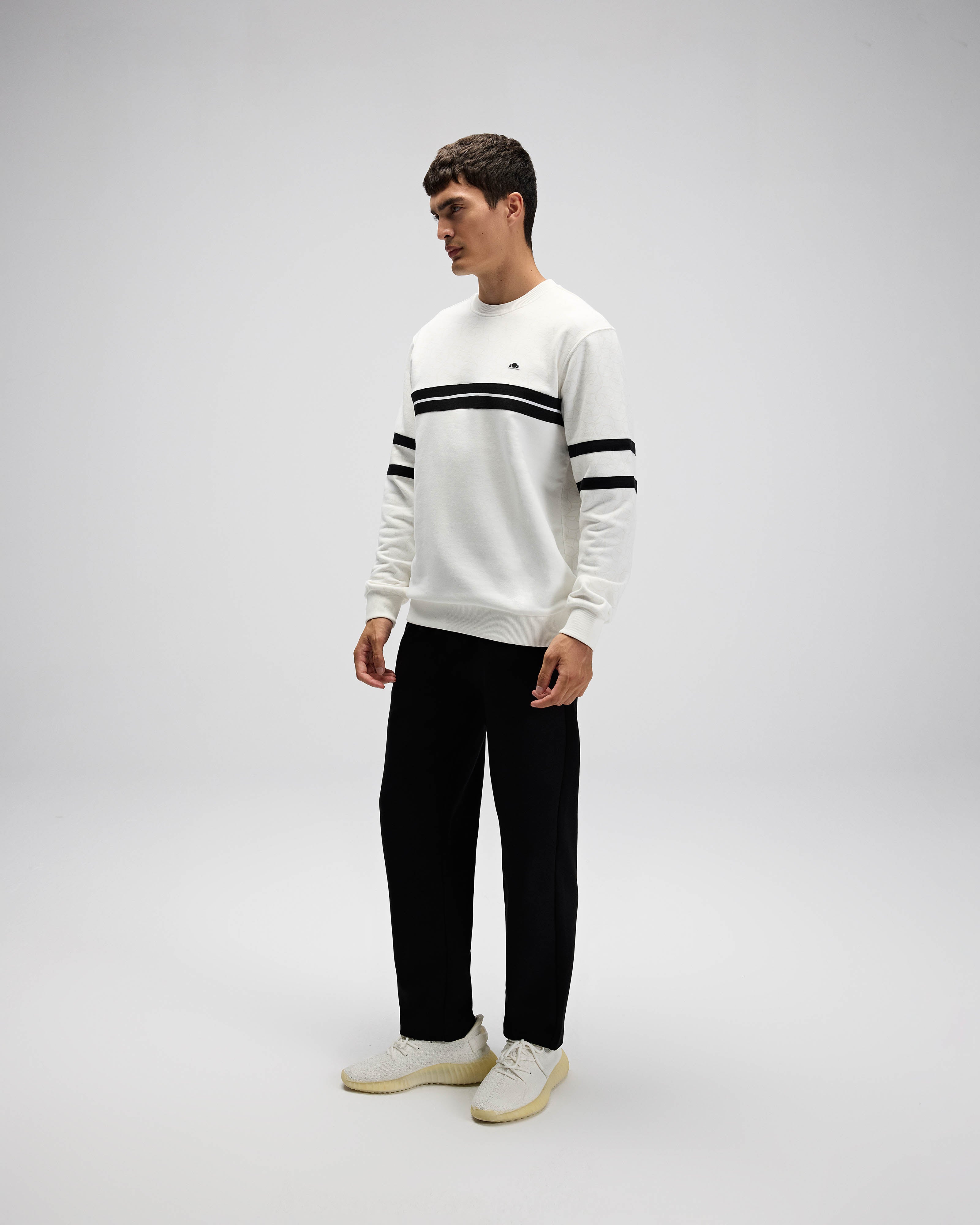 ELLESSE Erkek Beyaz Sweatshirt EM618OF