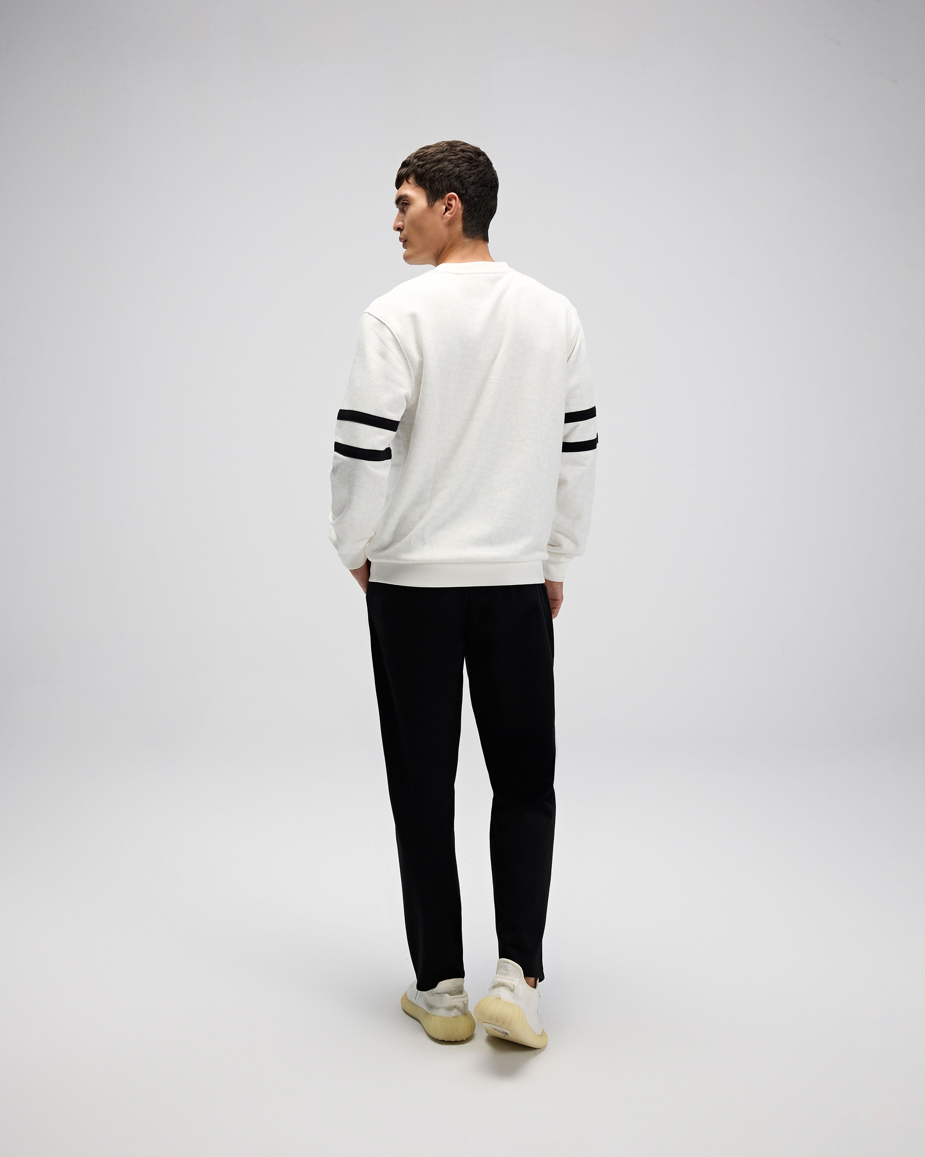 ELLESSE Erkek Beyaz Sweatshirt EM618OF