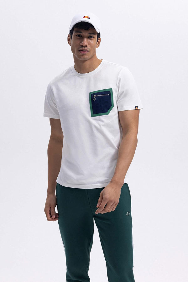 ELLESSE Erkek BEYAZ Tişört EM362