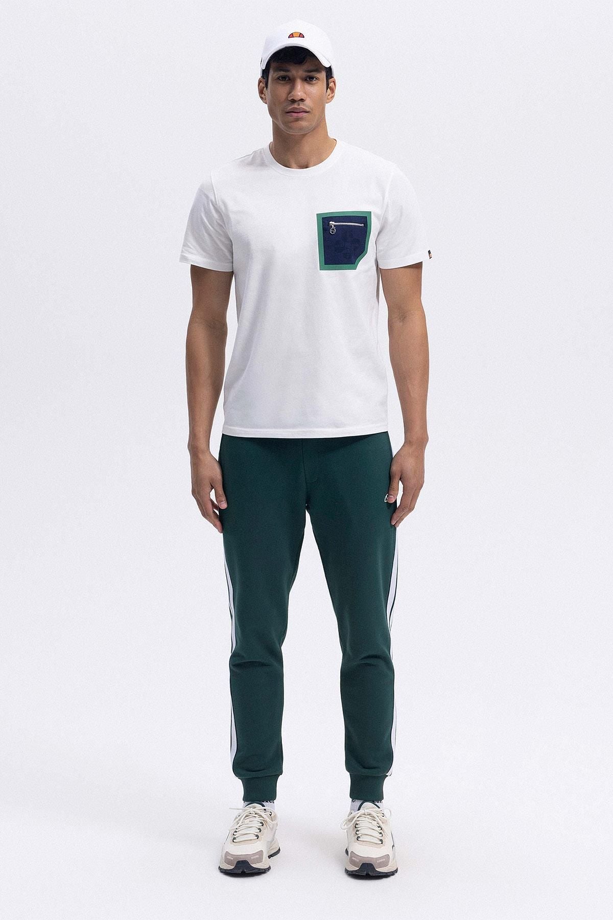 ELLESSE Erkek BEYAZ Tişört EM362