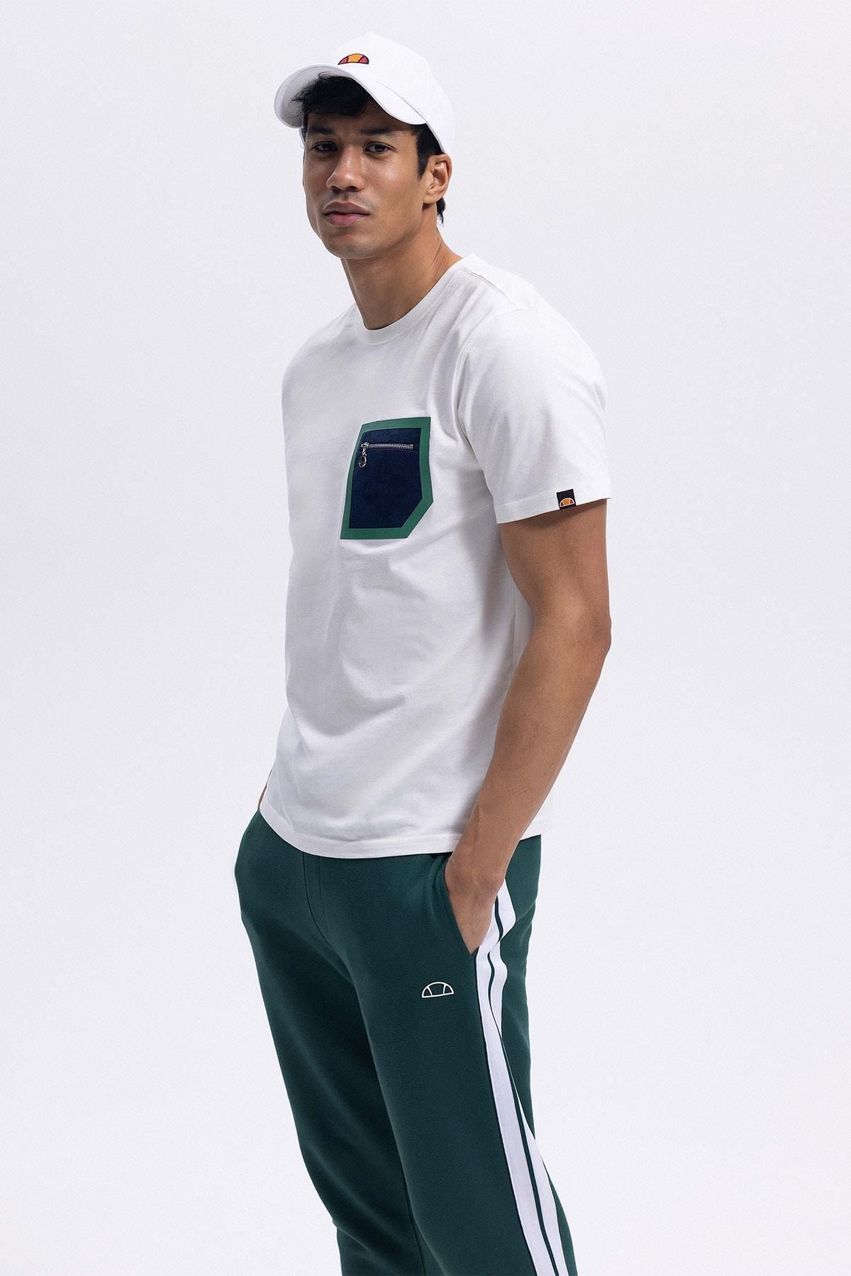 ELLESSE Erkek BEYAZ Tişört EM362