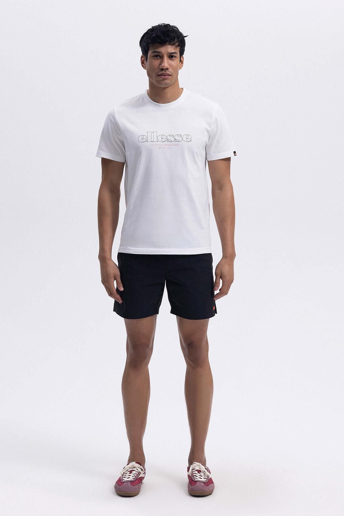 Ellesse Erkek Beyaz Tişört EM451