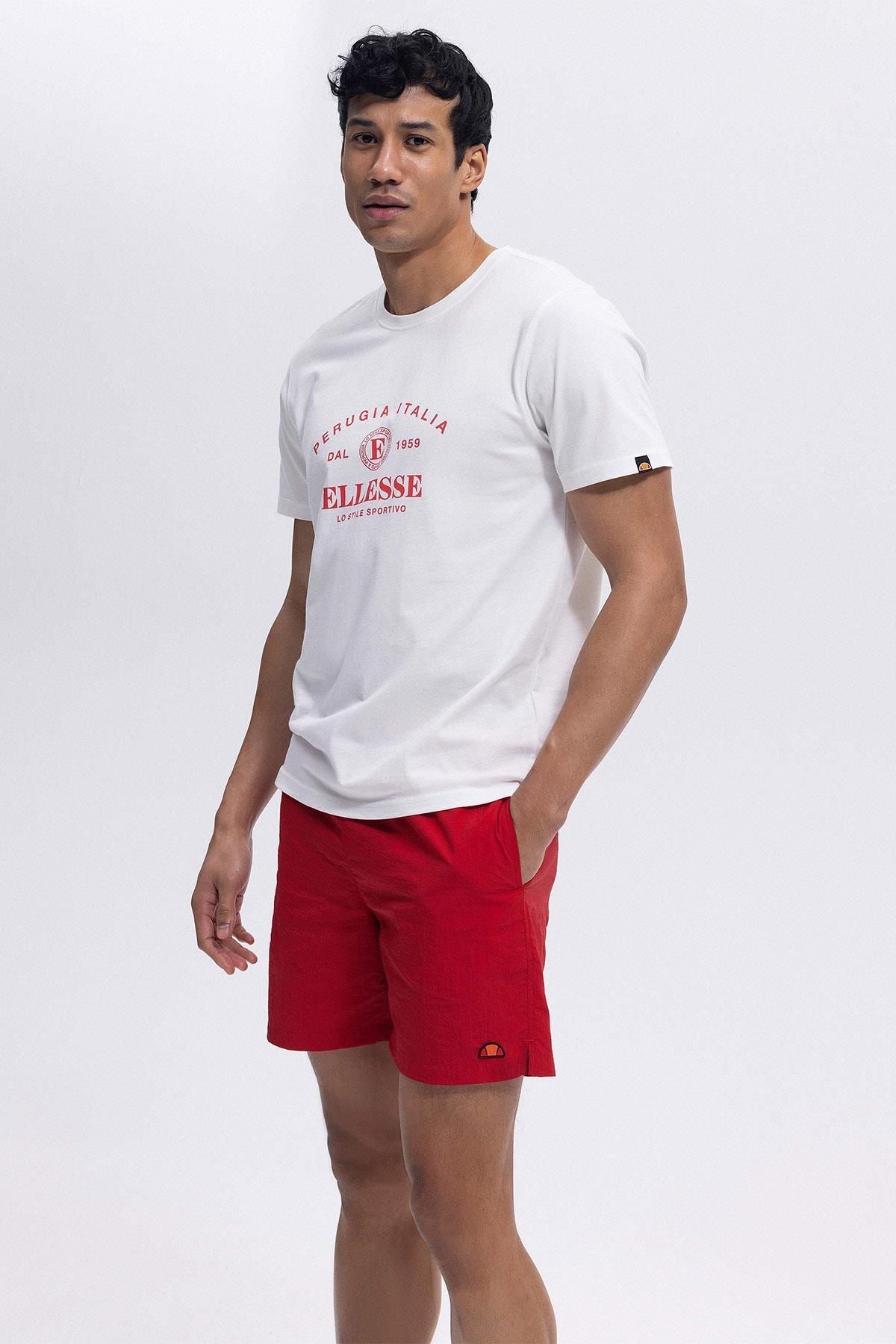 ELLESSE Erkek BEYAZ Tişört EM453
