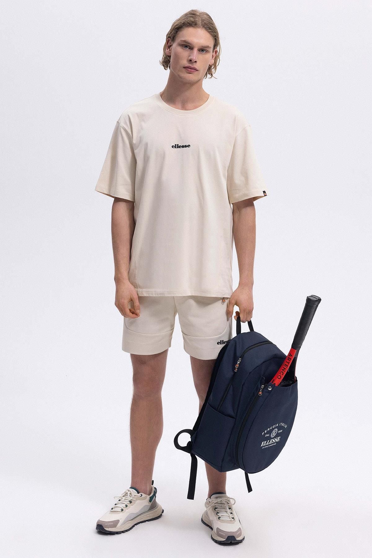 ELLESSE Erkek Ekru Tişört EM391
