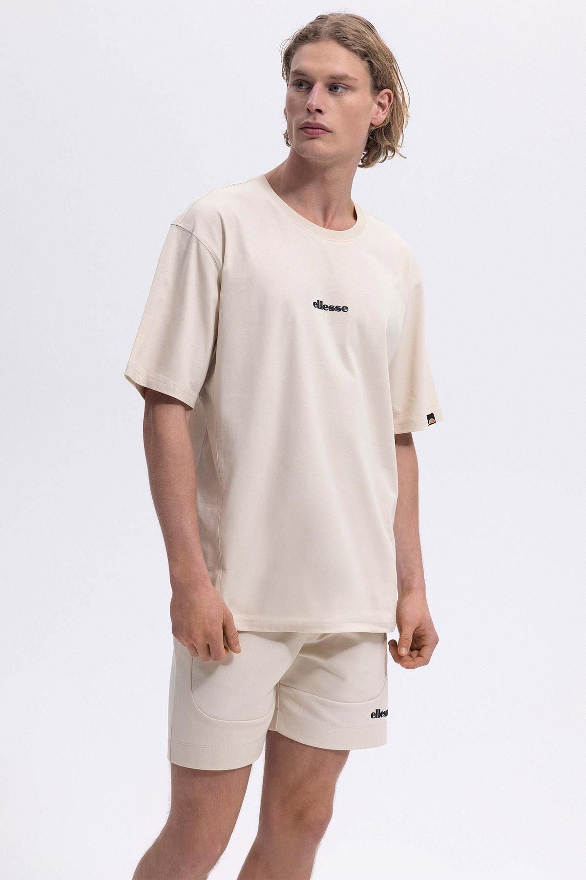 ELLESSE Erkek Ekru Tişört EM391