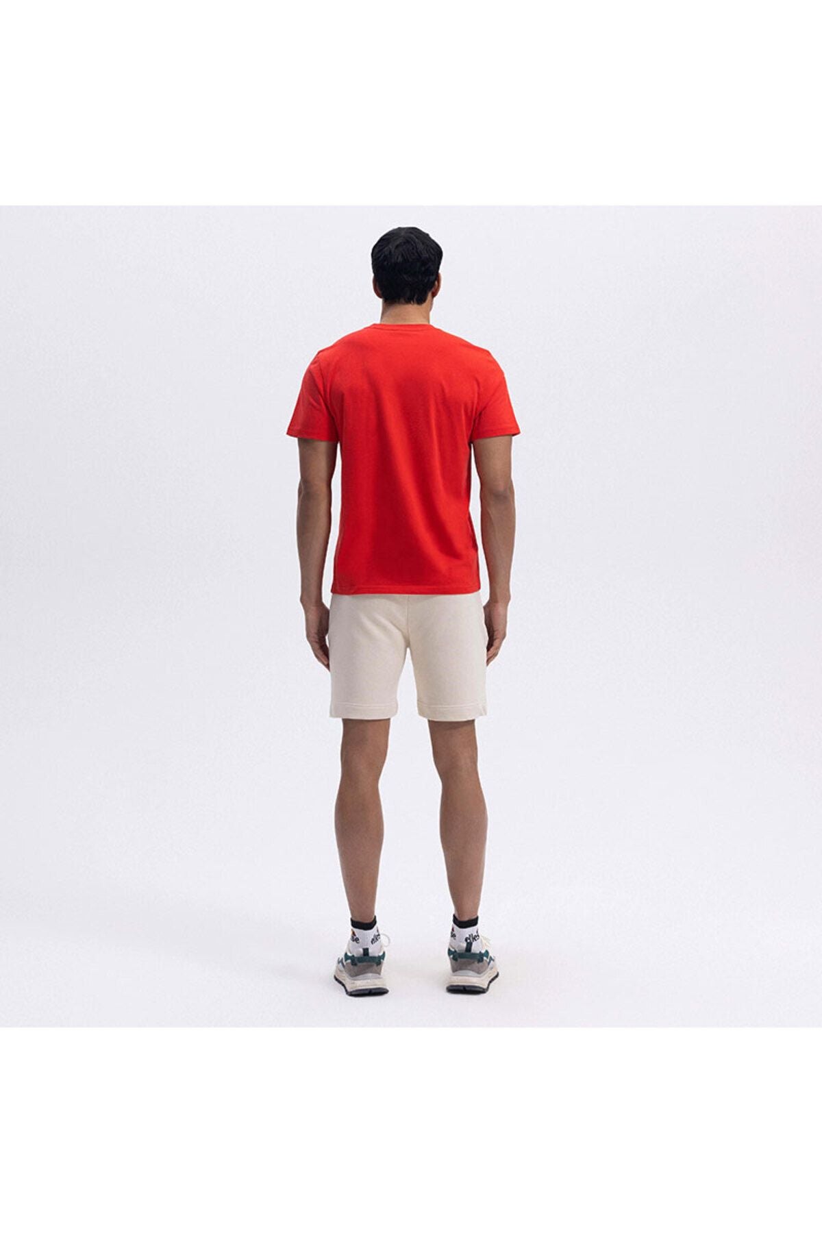 Ellesse Erkek Bisiklet Yaka Kırmızı Tişört EM461RD