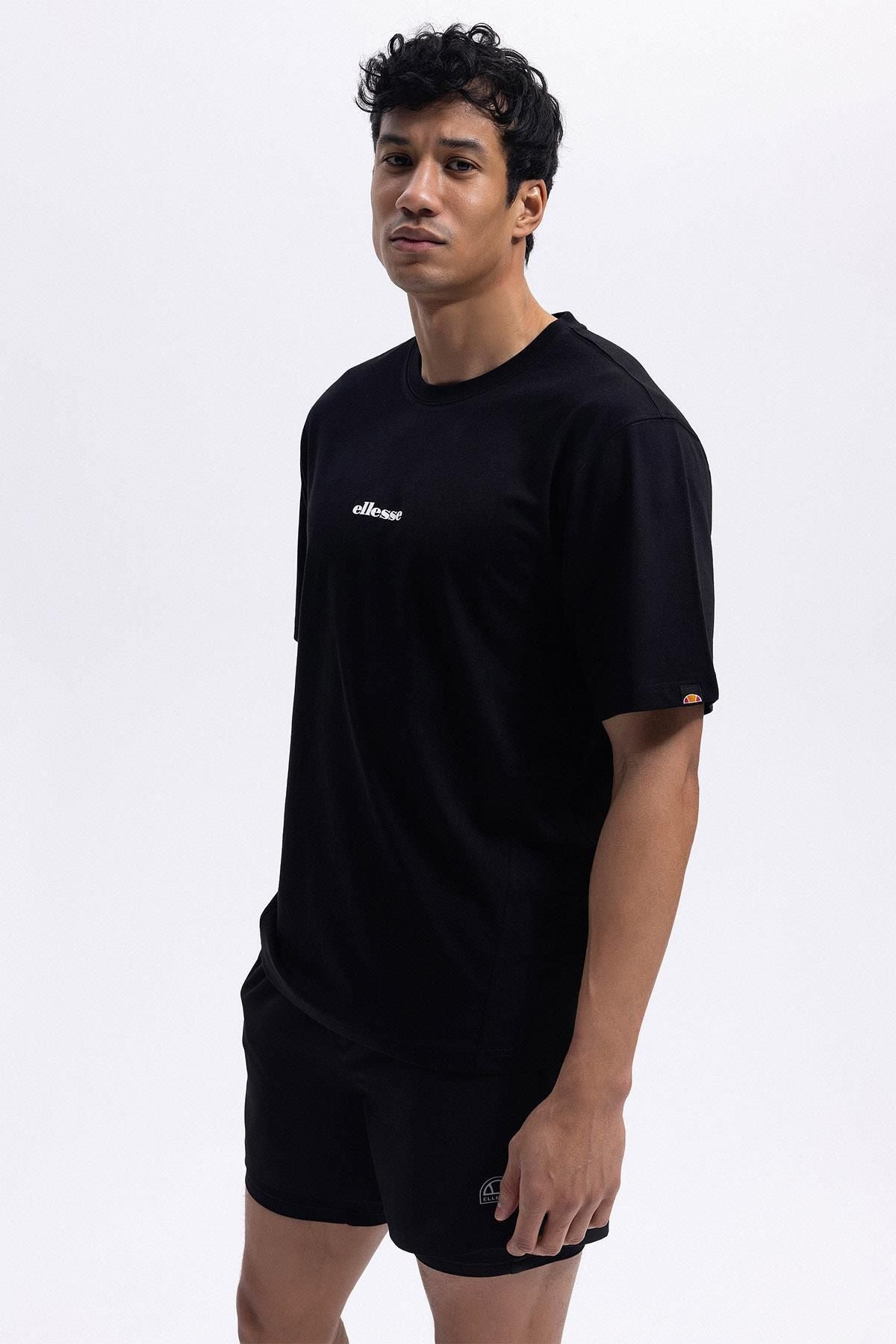 Ellesse Erkek Siyah Tişört EM391