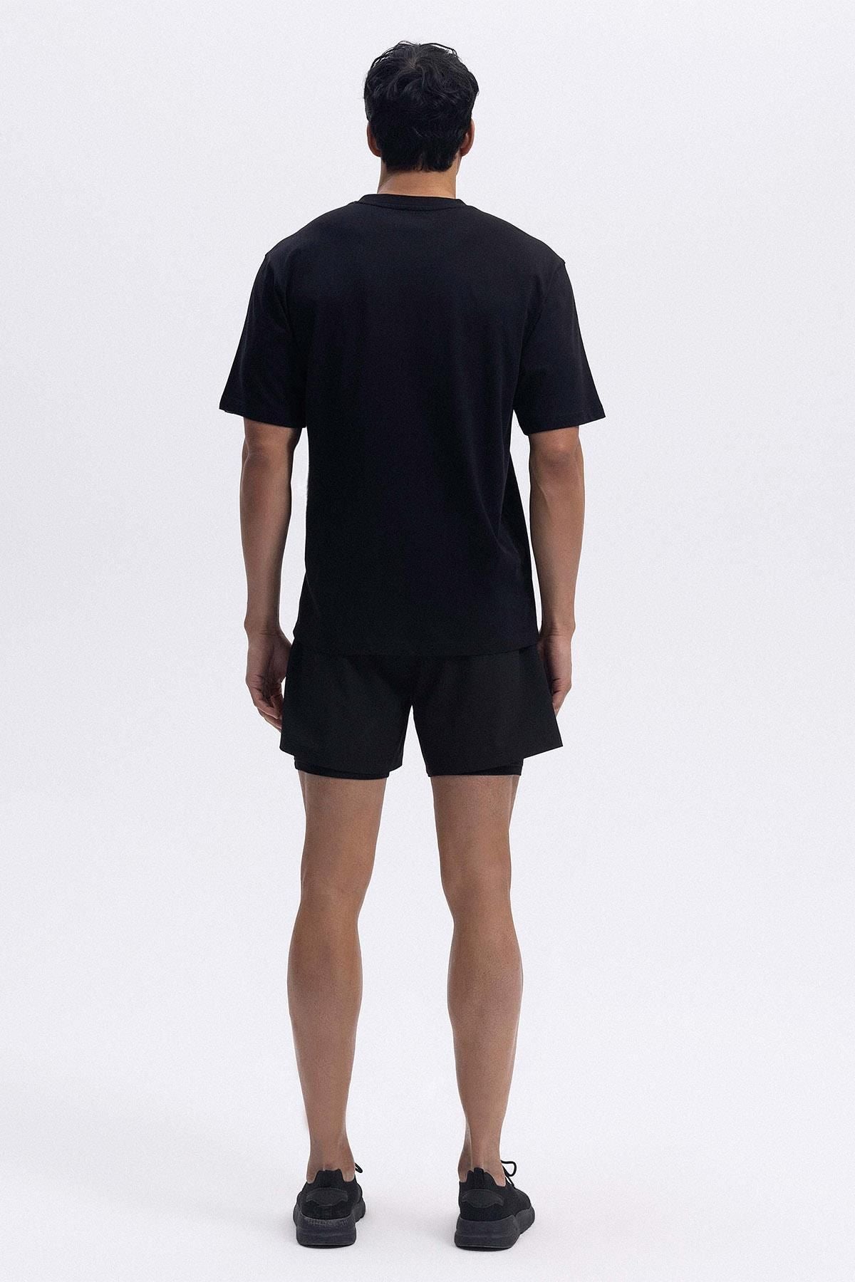 Ellesse Erkek Siyah Tişört EM391