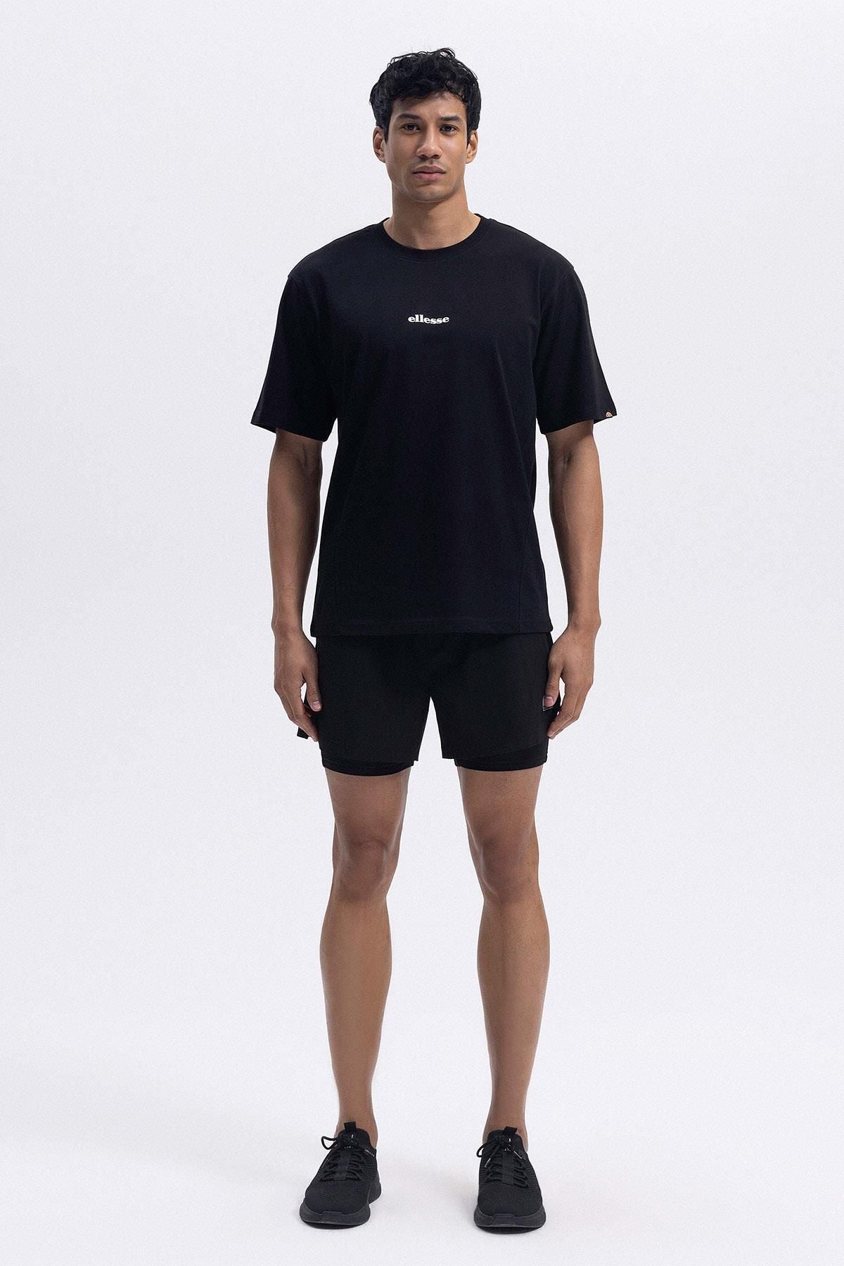 Ellesse Erkek Siyah Tişört EM391