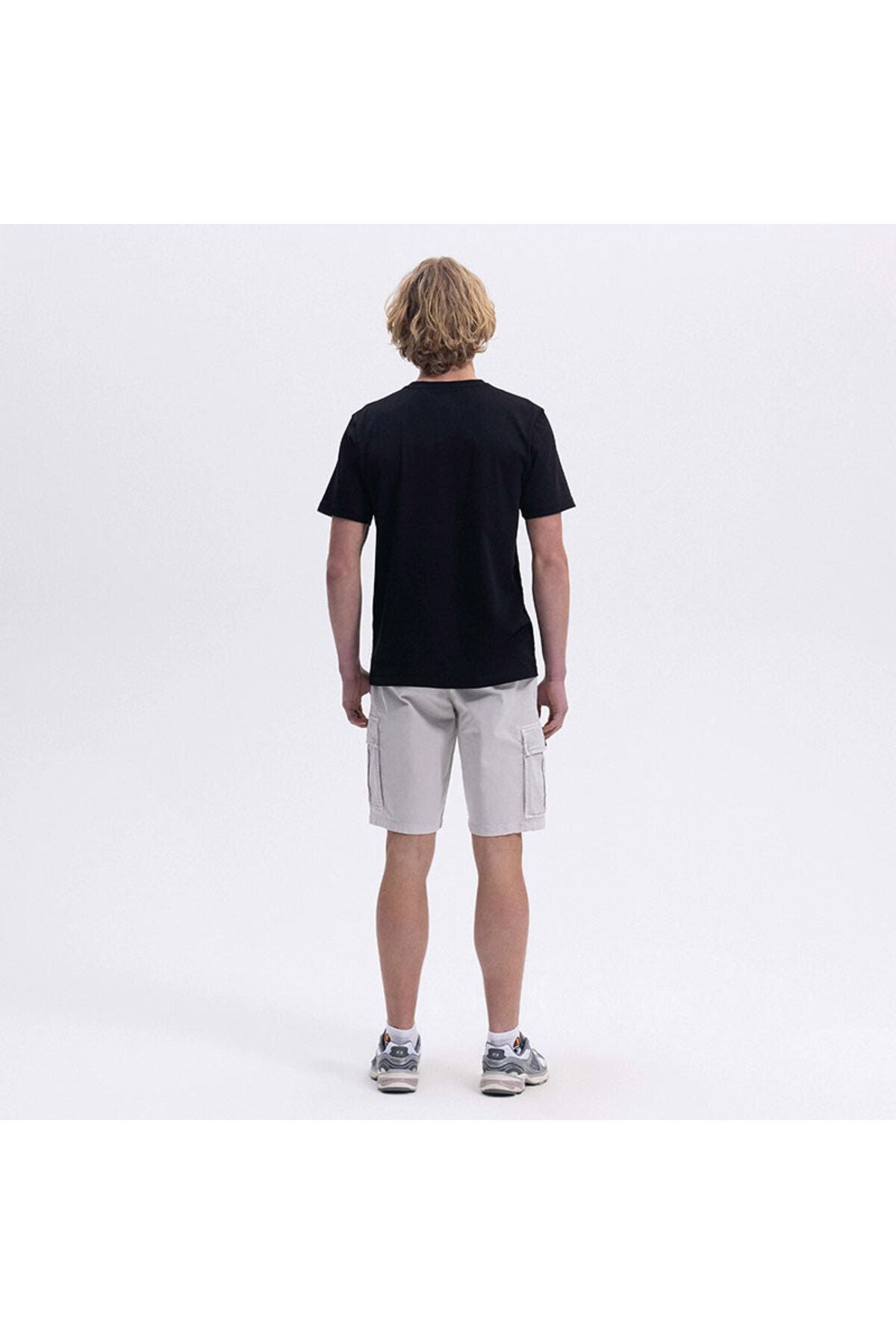 Ellesse Erkek Bisiklet Yaka Siyah Tişört EM461BK