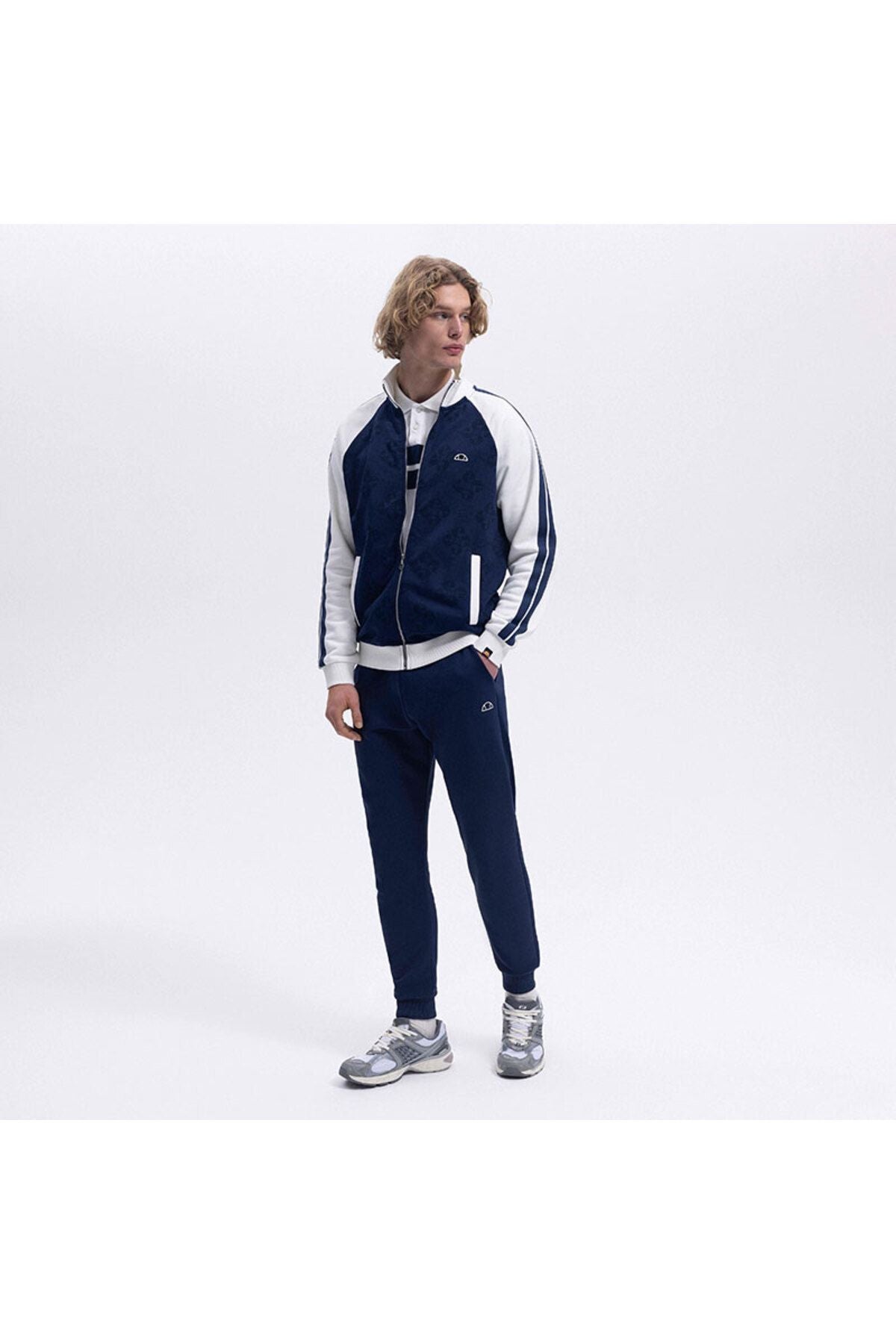 Ellesse Erkek Fermuarlı Lacivert Sweat EM357NV