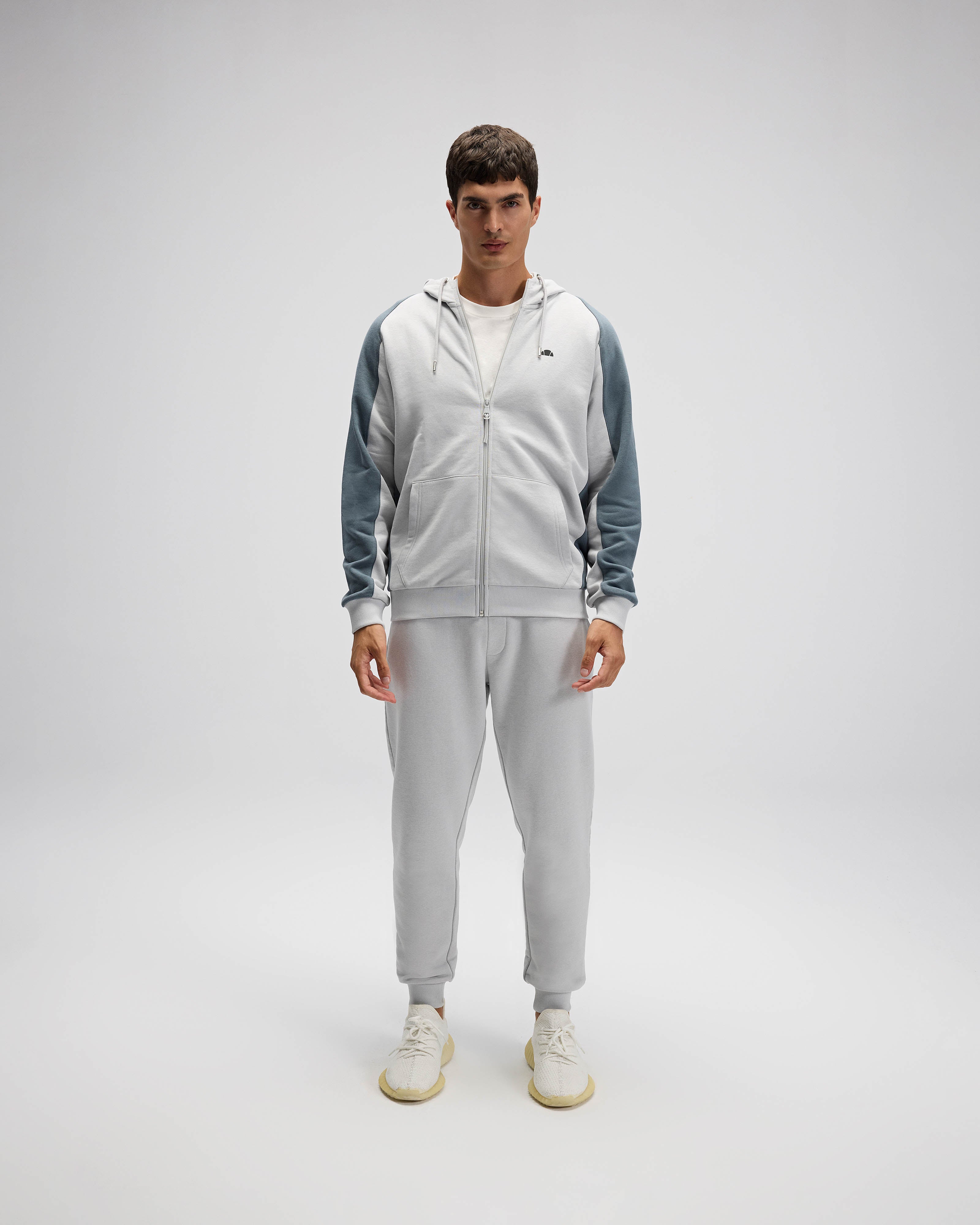 ELLESSE Erkek Gri Kapüşonlu Sweat EM560GI