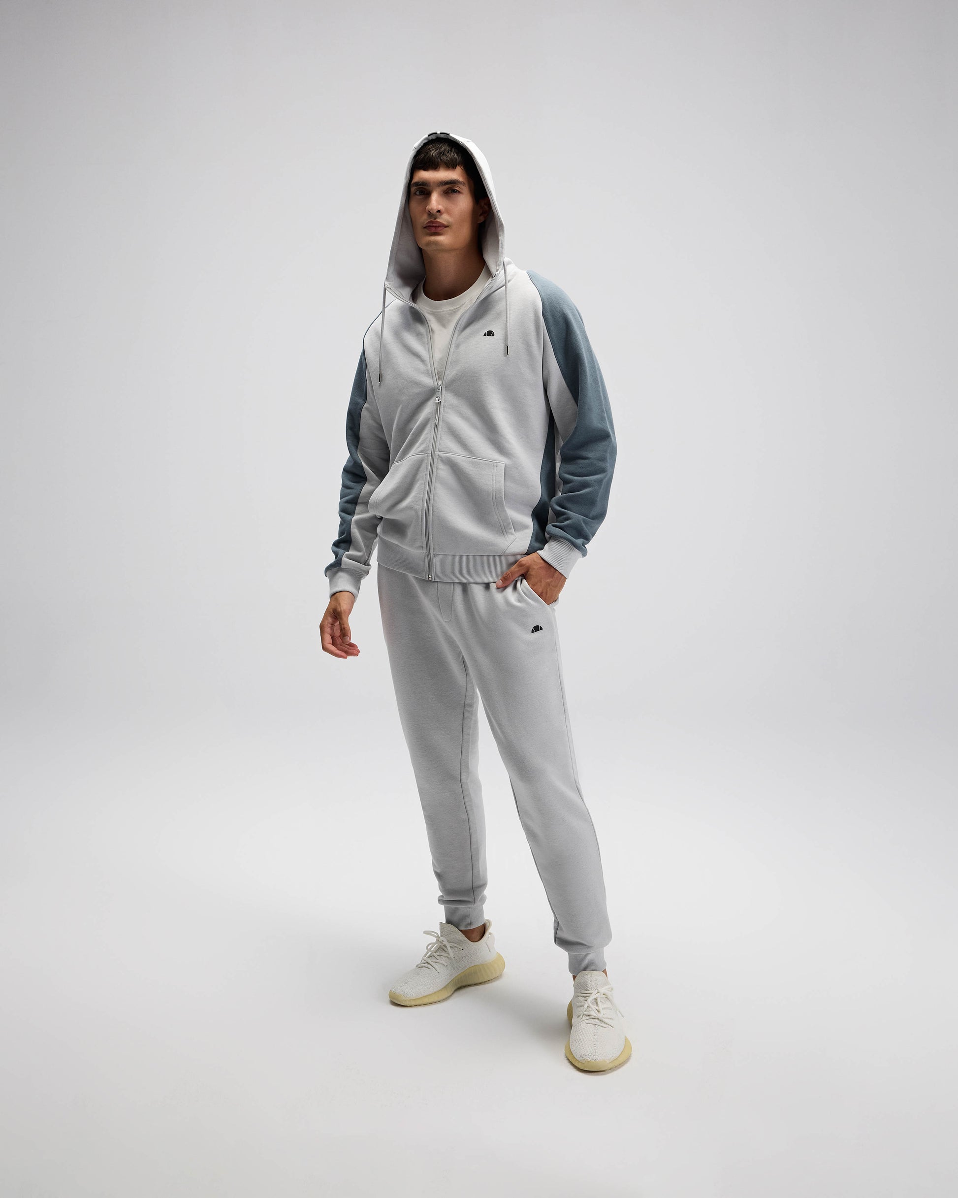 ELLESSE Erkek Gri Kapüşonlu Sweat EM560GI