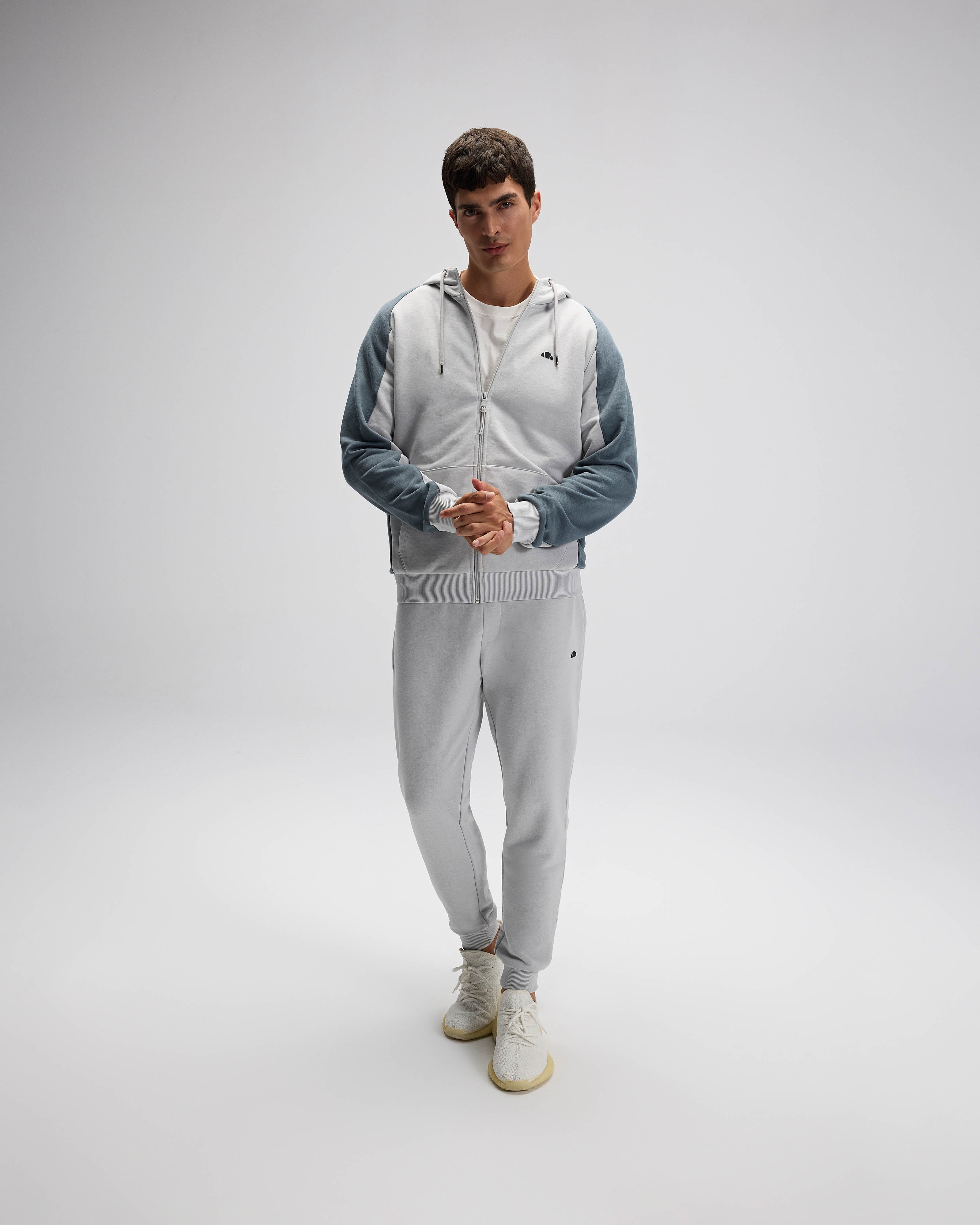 ELLESSE Erkek Gri Kapüşonlu Sweat EM560GI