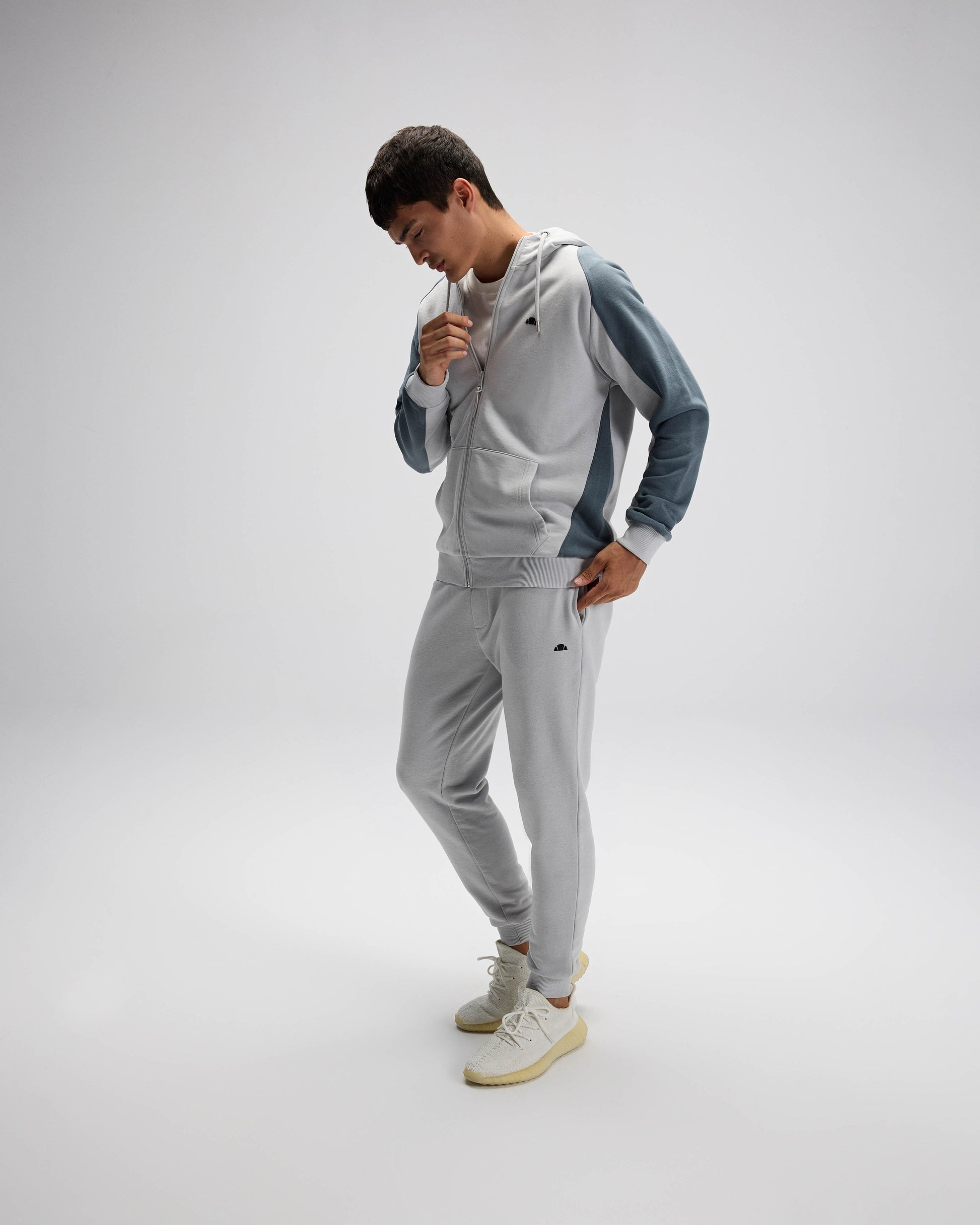ELLESSE Erkek Gri Kapüşonlu Sweat EM560GI