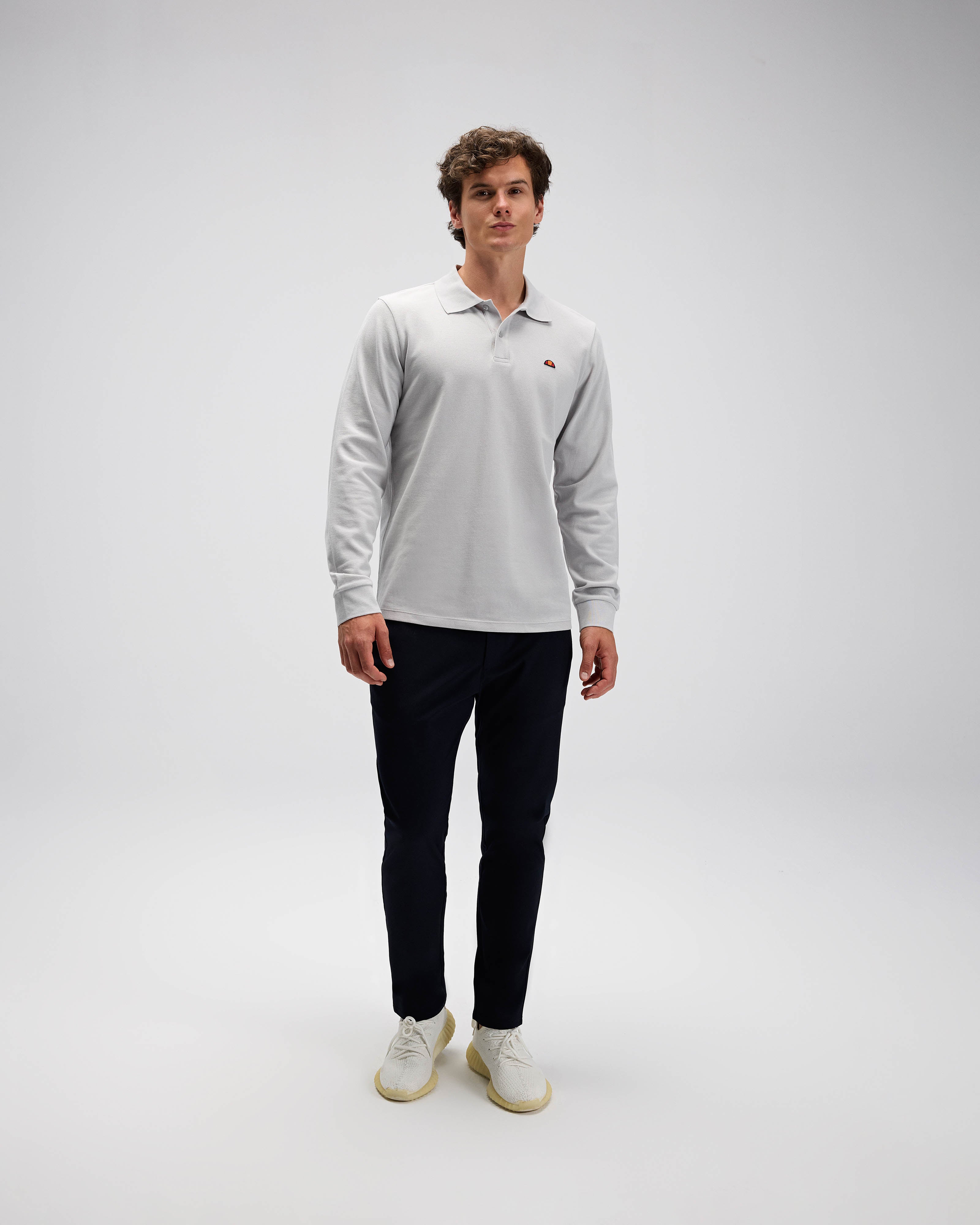 ELLESSE Erkek Gri Polo Sweatshirt EM582GI