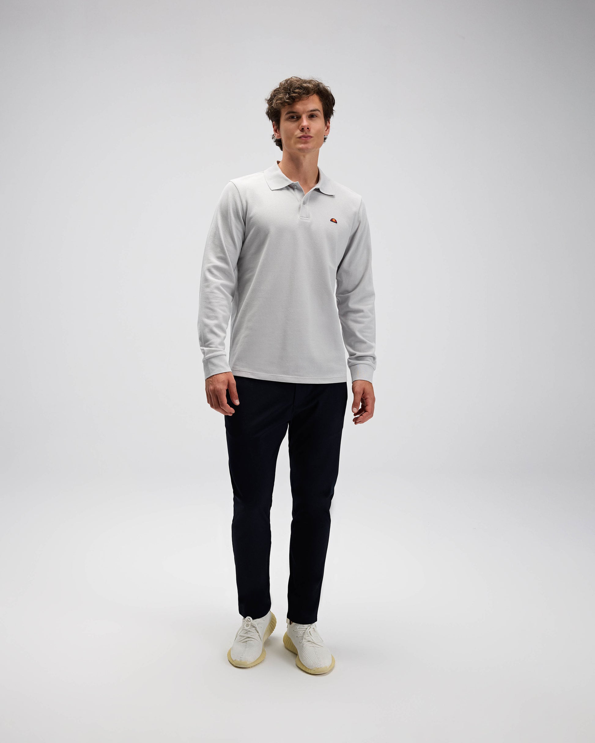 ELLESSE Erkek Gri Polo Sweatshirt EM582GI