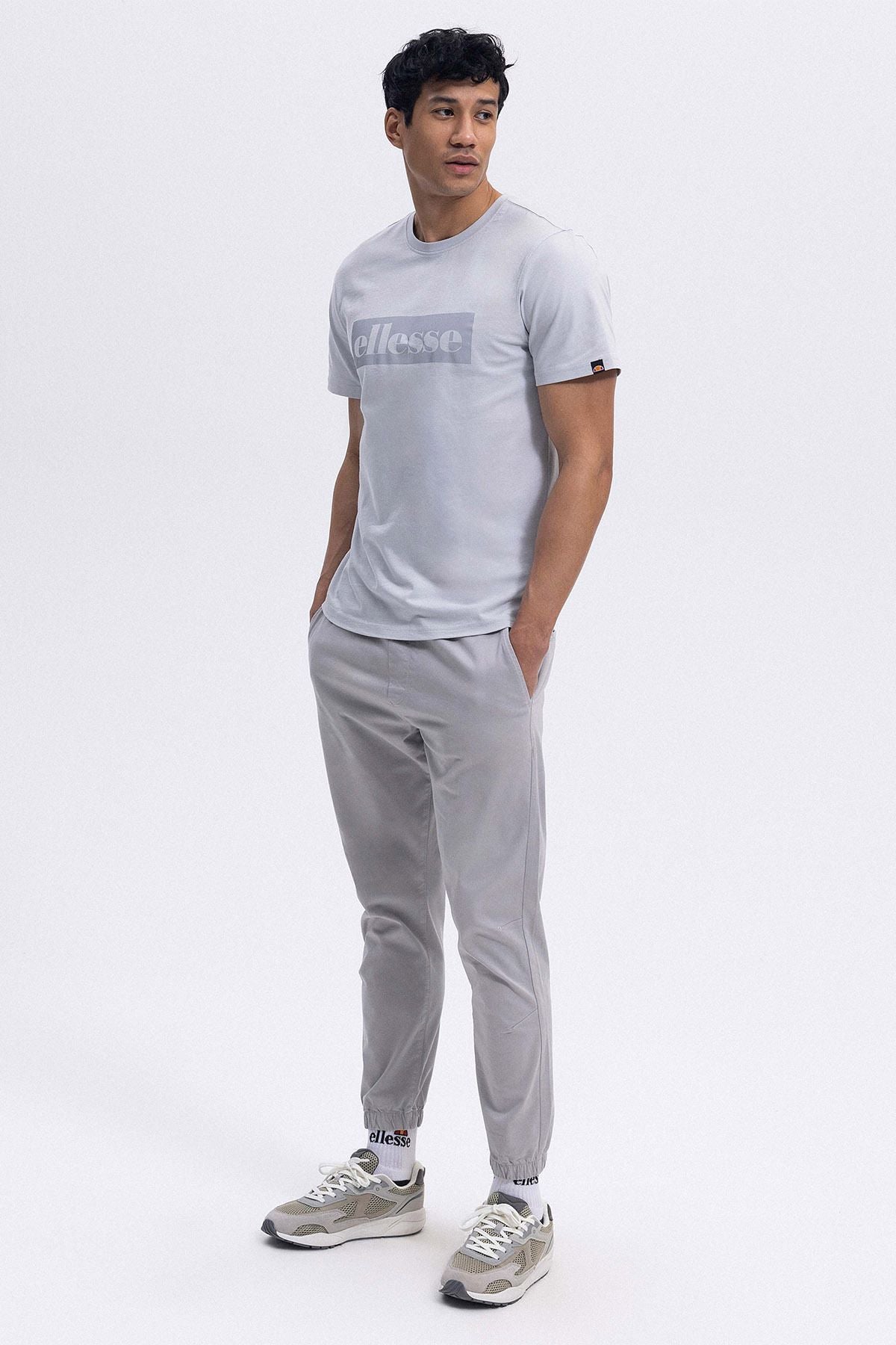 ELLESSE Erkek GRİ Tişört EM589
