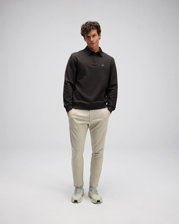ELLESSE Erkek Haki Polo Sweatshirt EM607KH