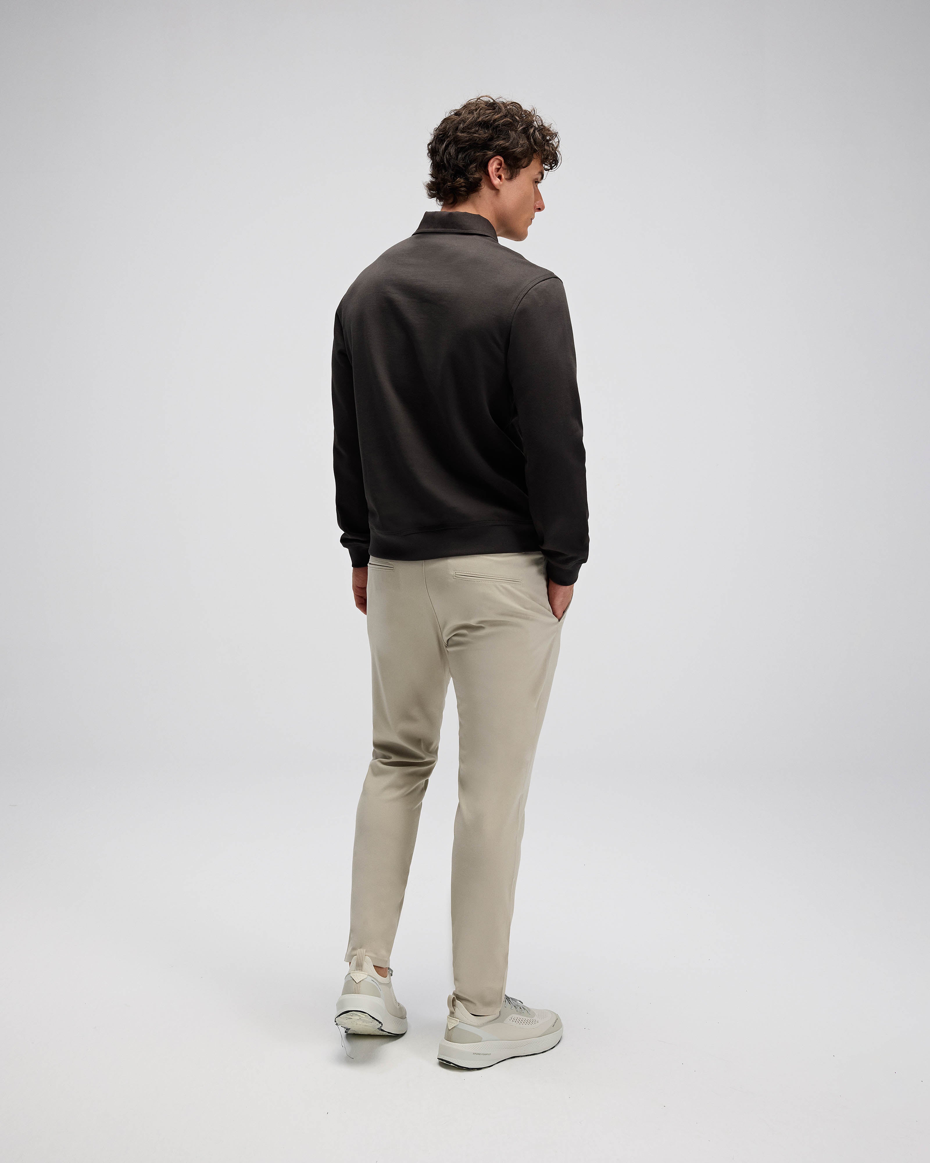 ELLESSE Erkek Haki Polo Sweatshirt EM607KH