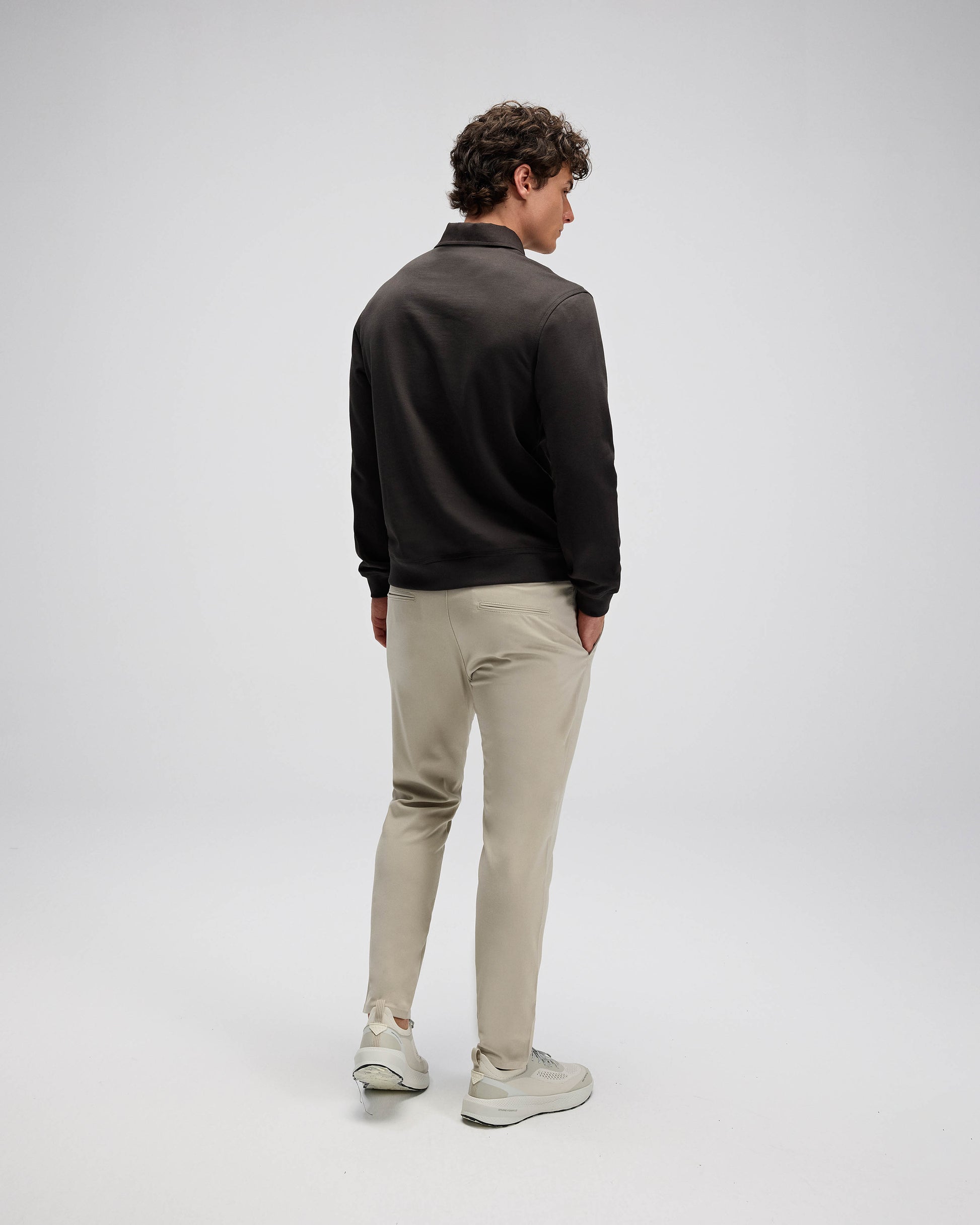 ELLESSE Erkek Haki Polo Sweatshirt EM607KH