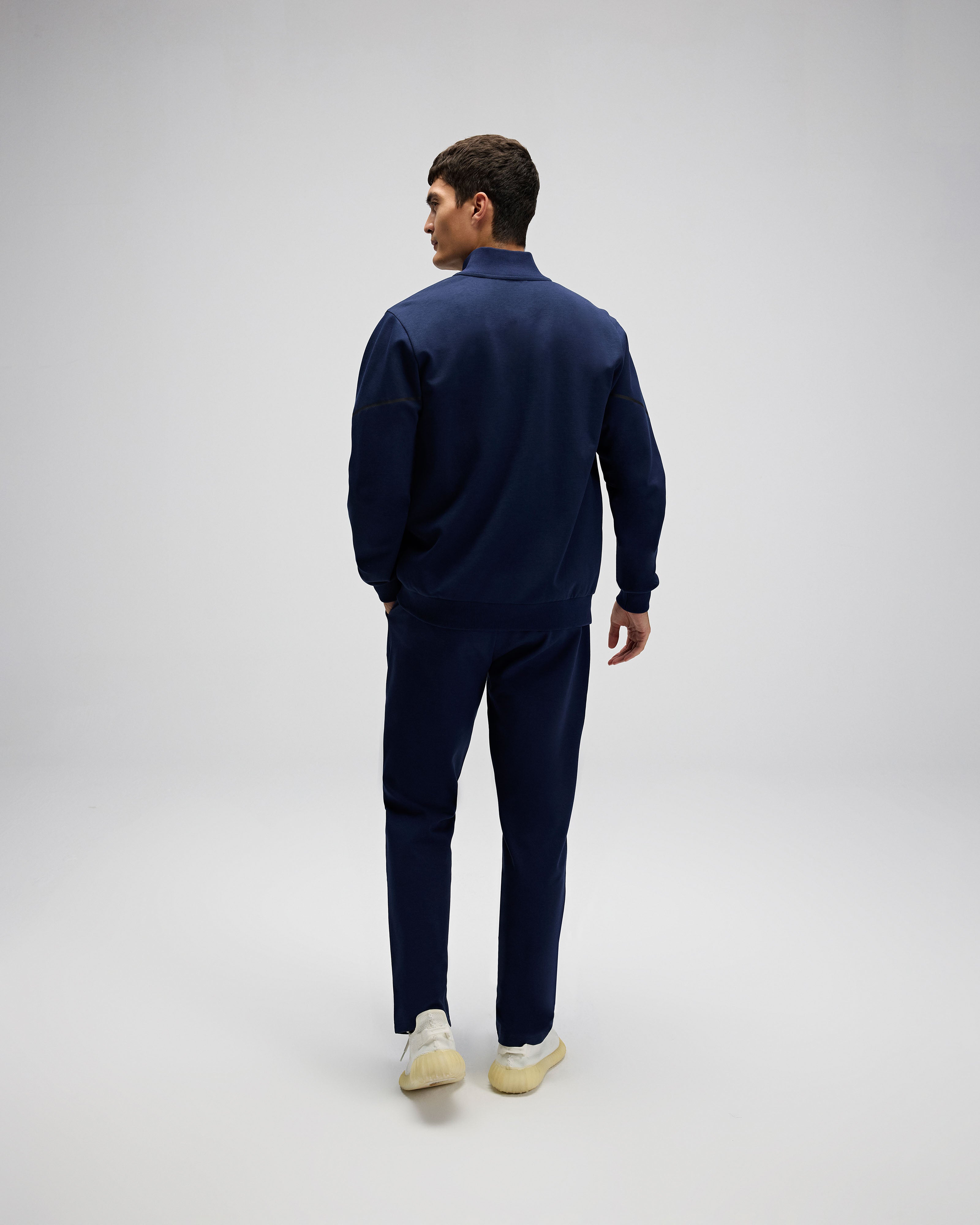 ELLESSE Erkek Lacivert Fermuarlı Sweat EM545NV