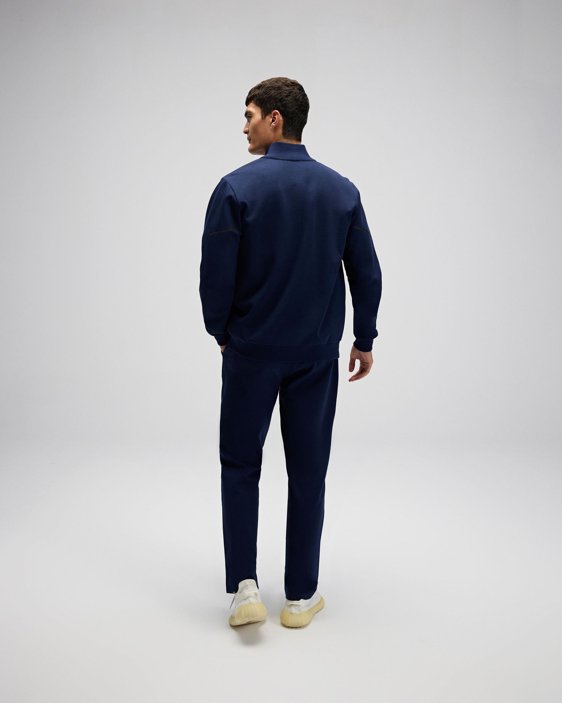 ELLESSE Erkek Lacivert Fermuarlı Sweat EM545NV