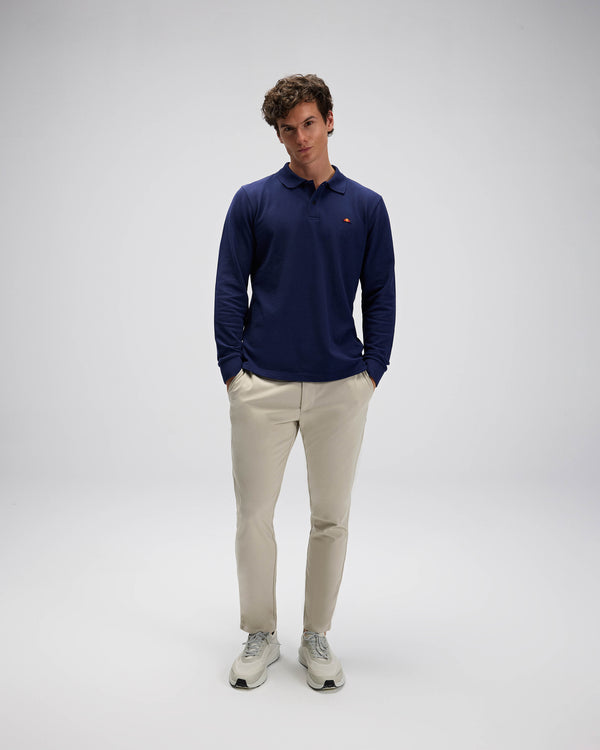 ELLESSE Erkek Lacivert Polo Sweatshirt EM582NV
