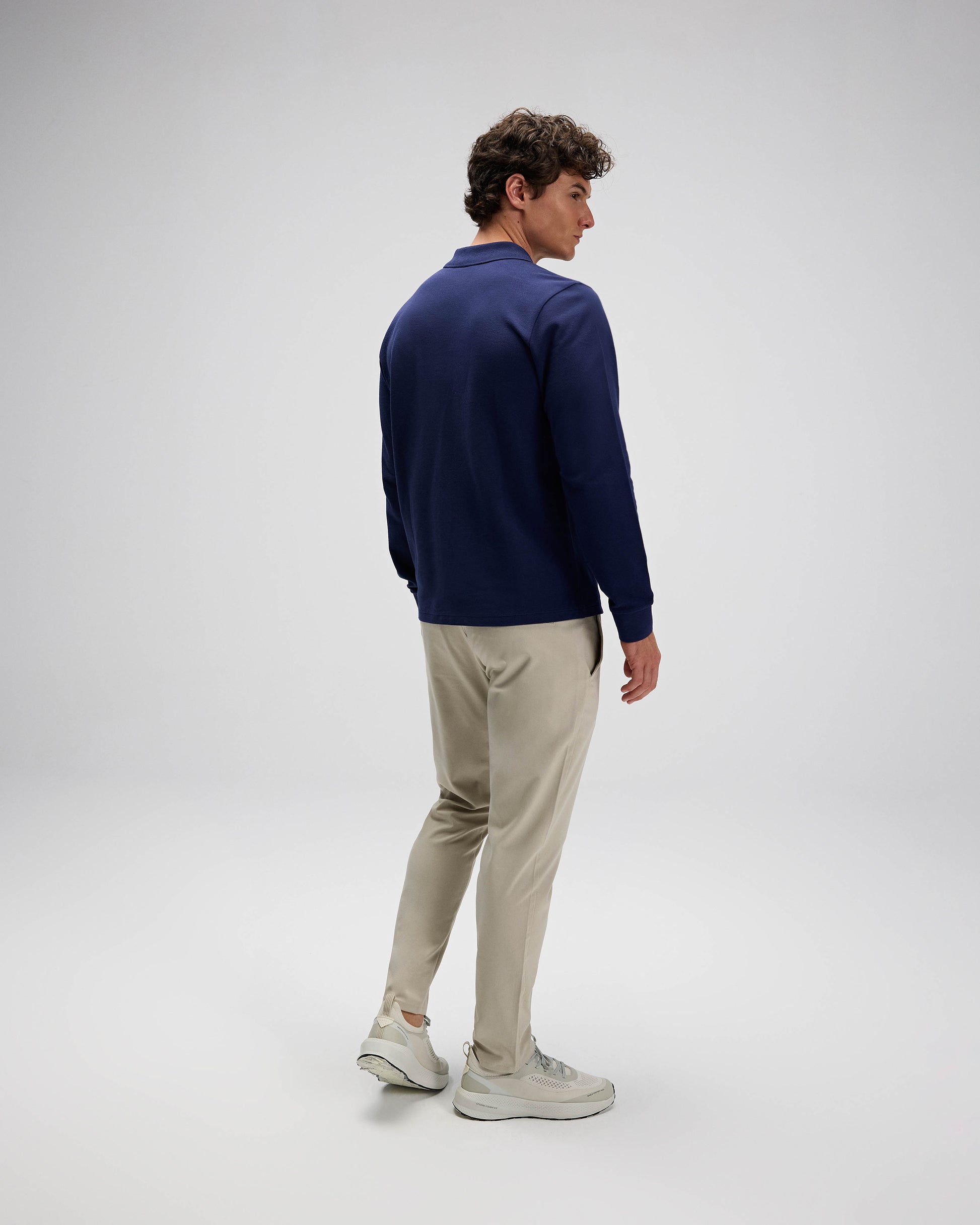 ELLESSE Erkek Lacivert Polo Sweatshirt EM582NV