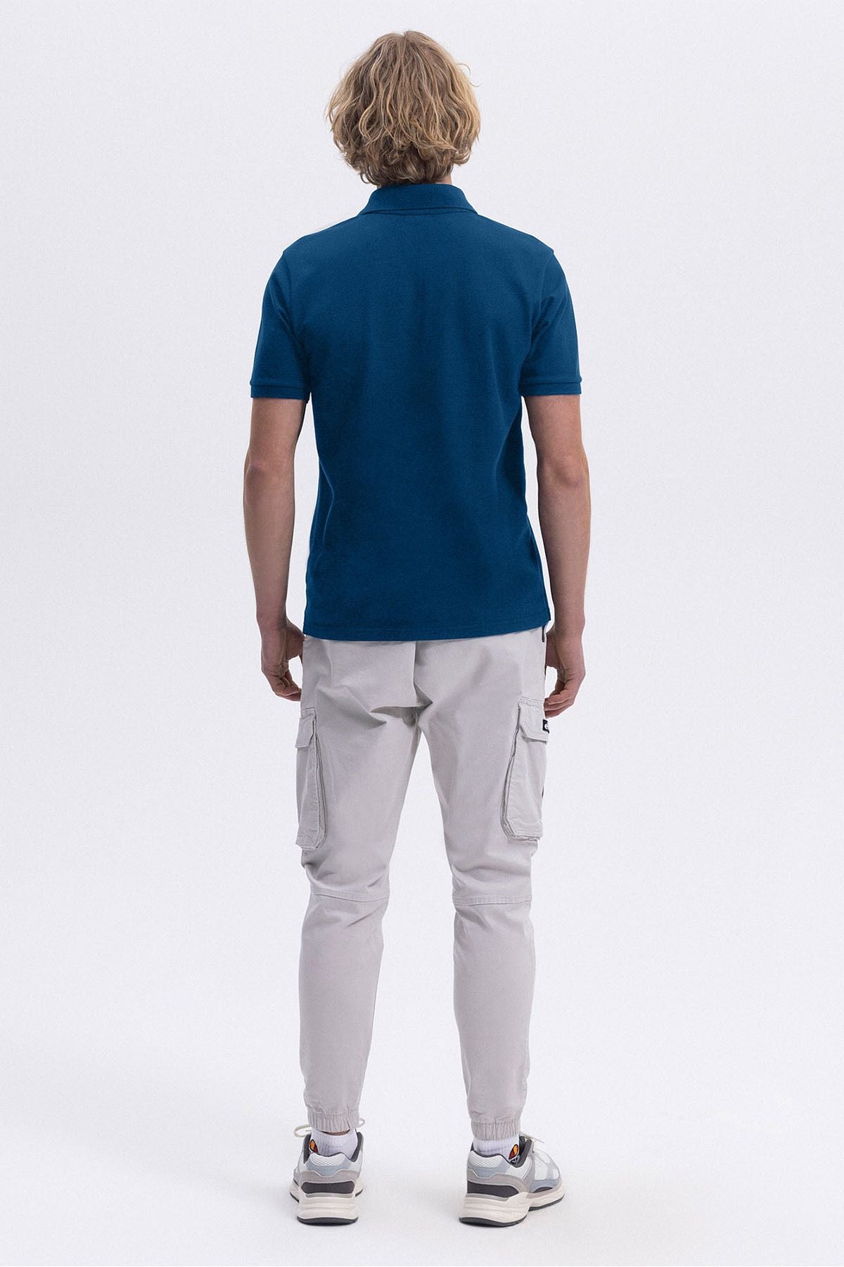 ELLESSE Erkek Lacivert Polo Tişört EM460-1