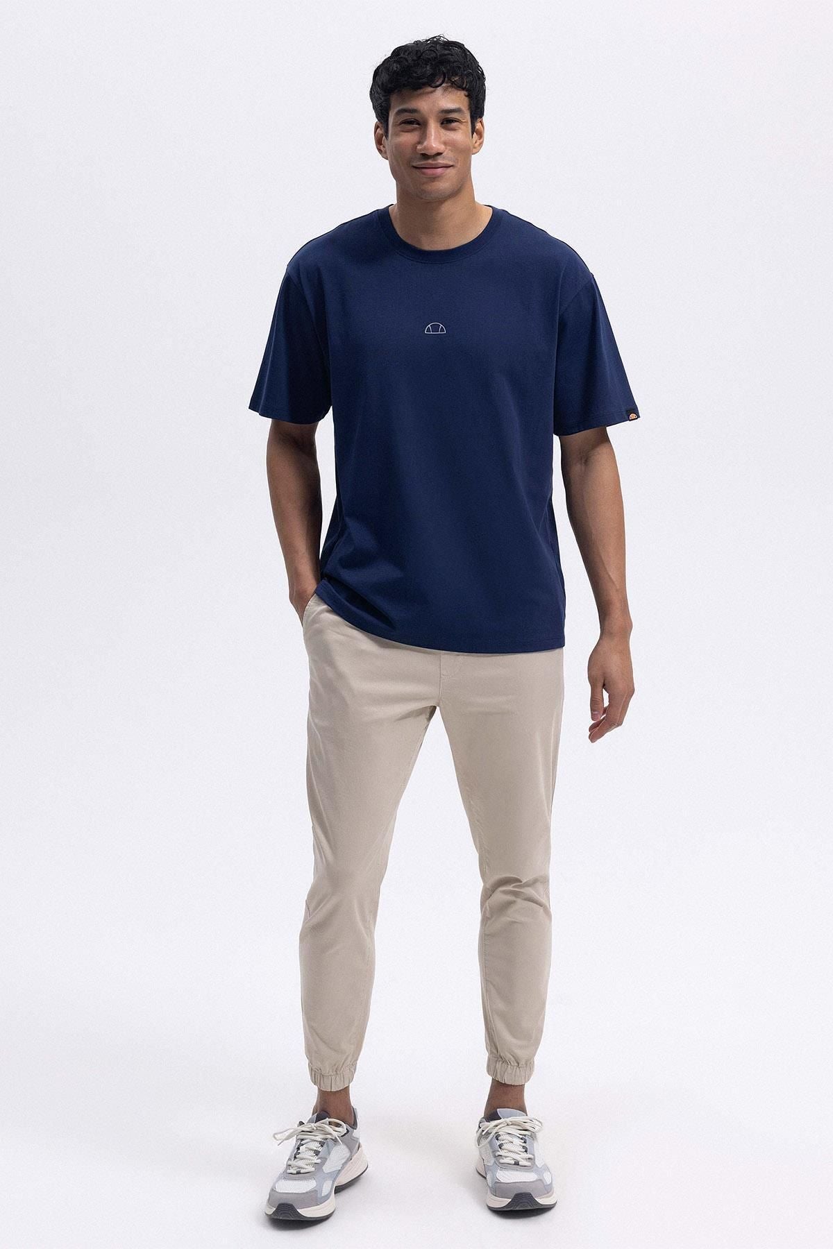 ELLESSE Erkek Lacivert Tişört EM376