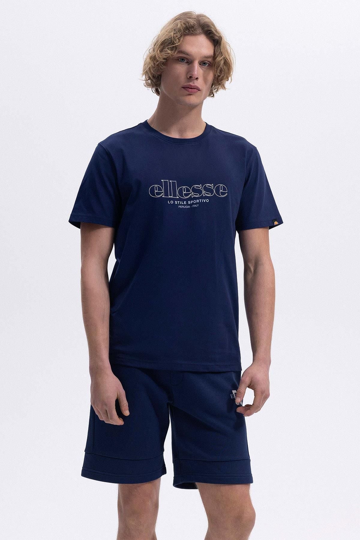 Ellesse Erkek Lacivert Tişört EM451