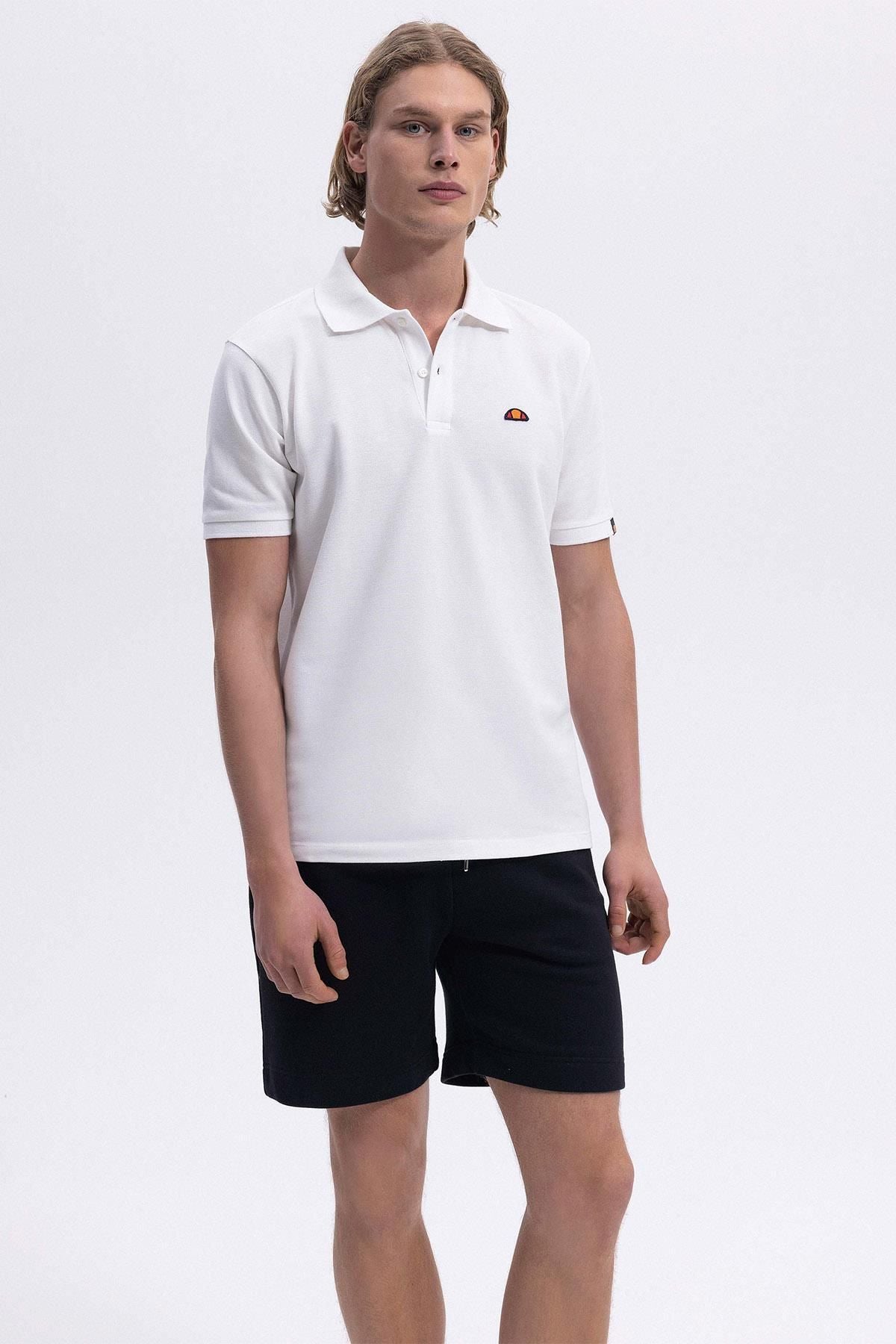 Ellesse Erkek Beyaz Polo Tişört EM460