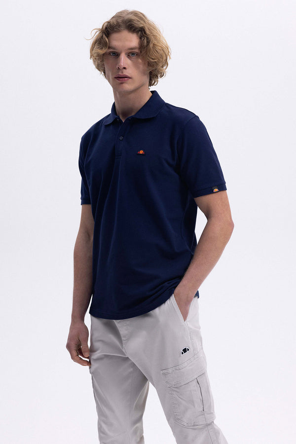 ELLESSE Erkek Lacivert Polo Tişört EM460