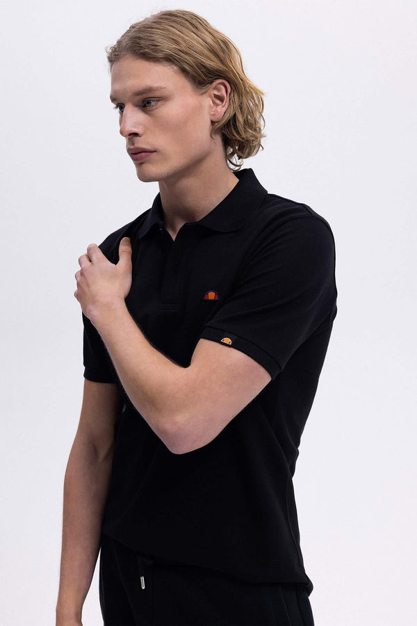 ELLESSE Erkek Siyah Polo Tişört EM460