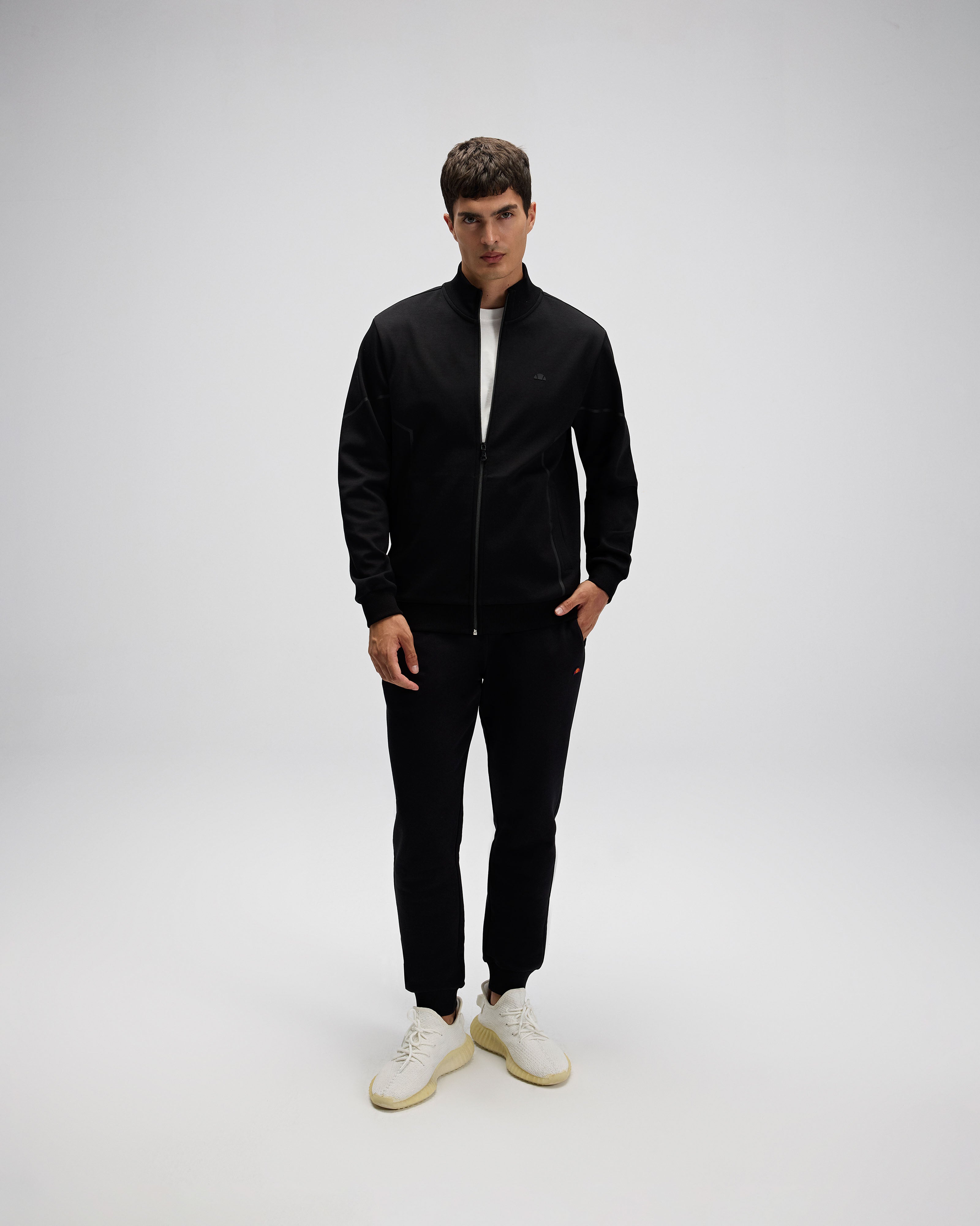 ELLESSE Erkek Siyah Fermuarlı Sweat EM545BK