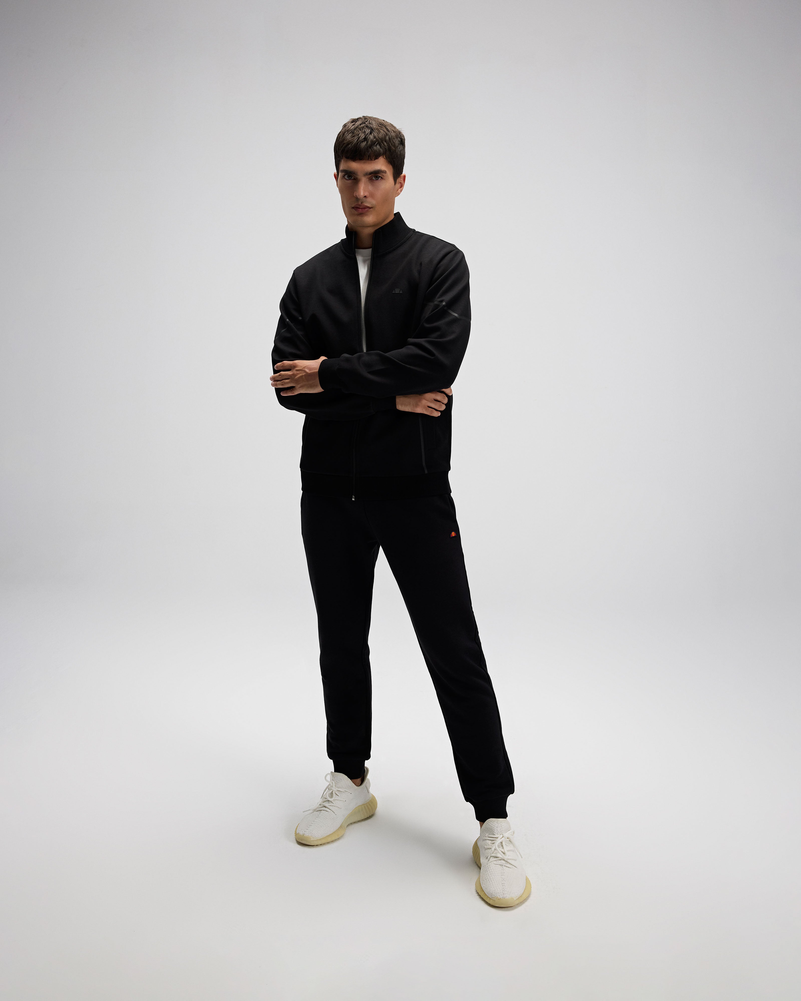 ELLESSE Erkek Siyah Fermuarlı Sweat EM545BK